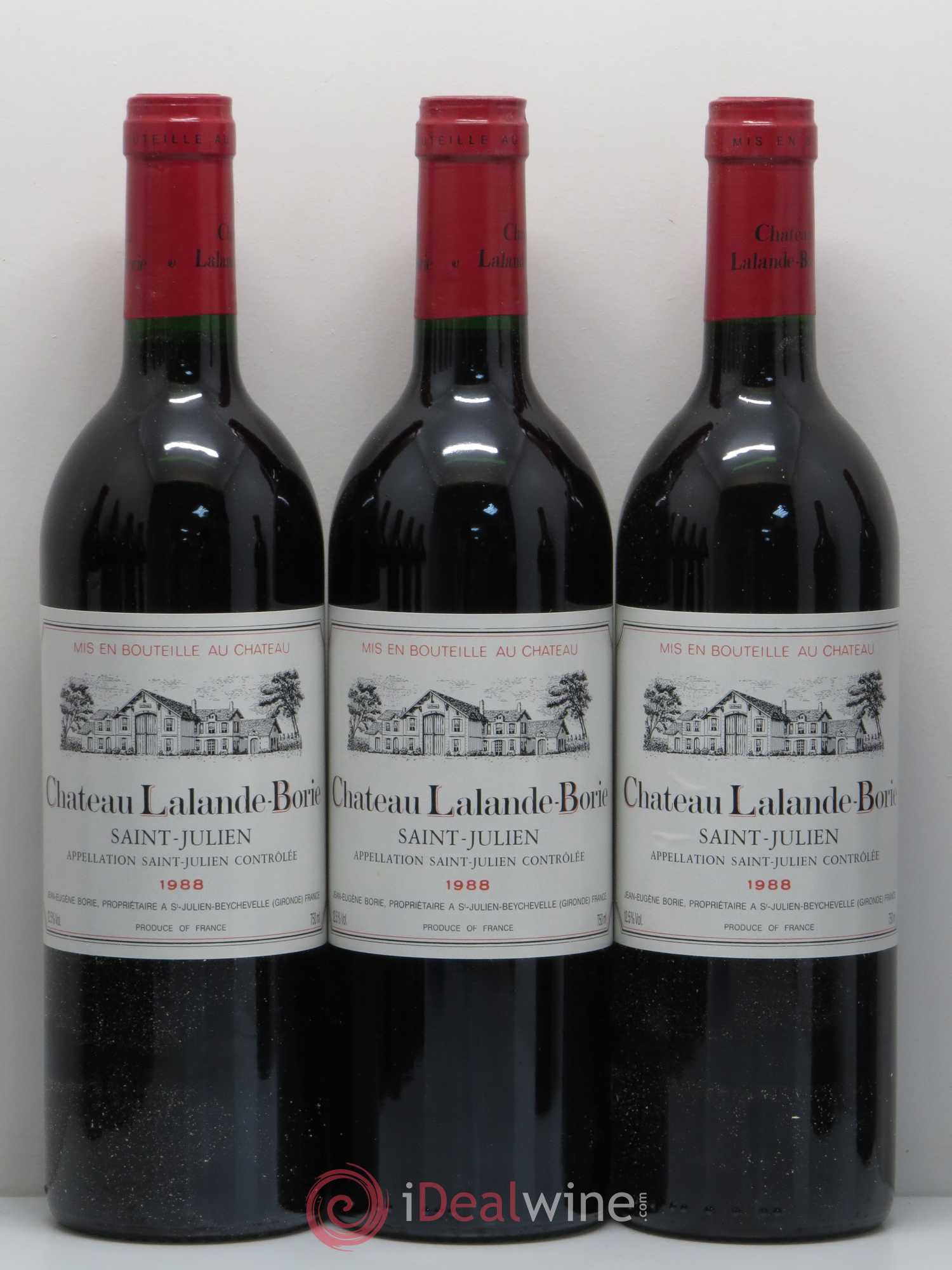 Château Lalande Borie 1988 - Lot de 12 bouteilles - 2