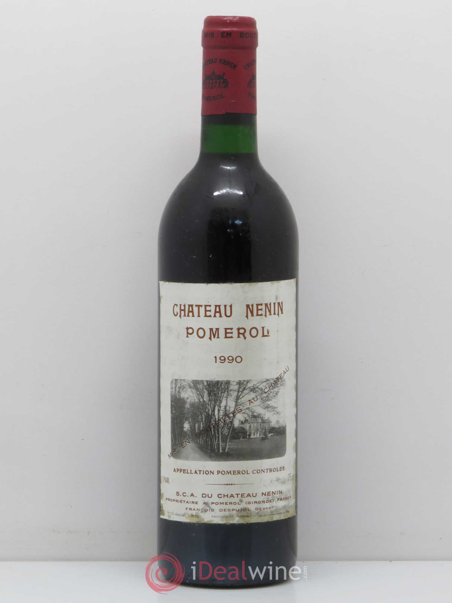 Château Nenin 1990 - Lot de 1 bouteille - 0