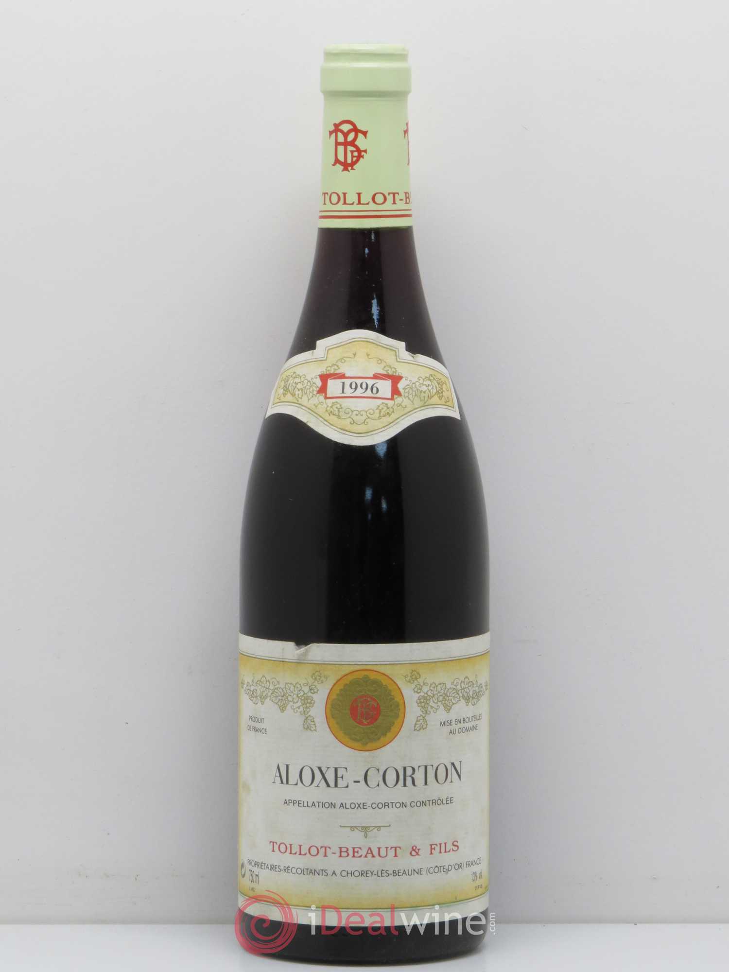Aloxe-Corton Tollot Beaut (Domaine) 1996 - Lot de 1 bouteille - 0