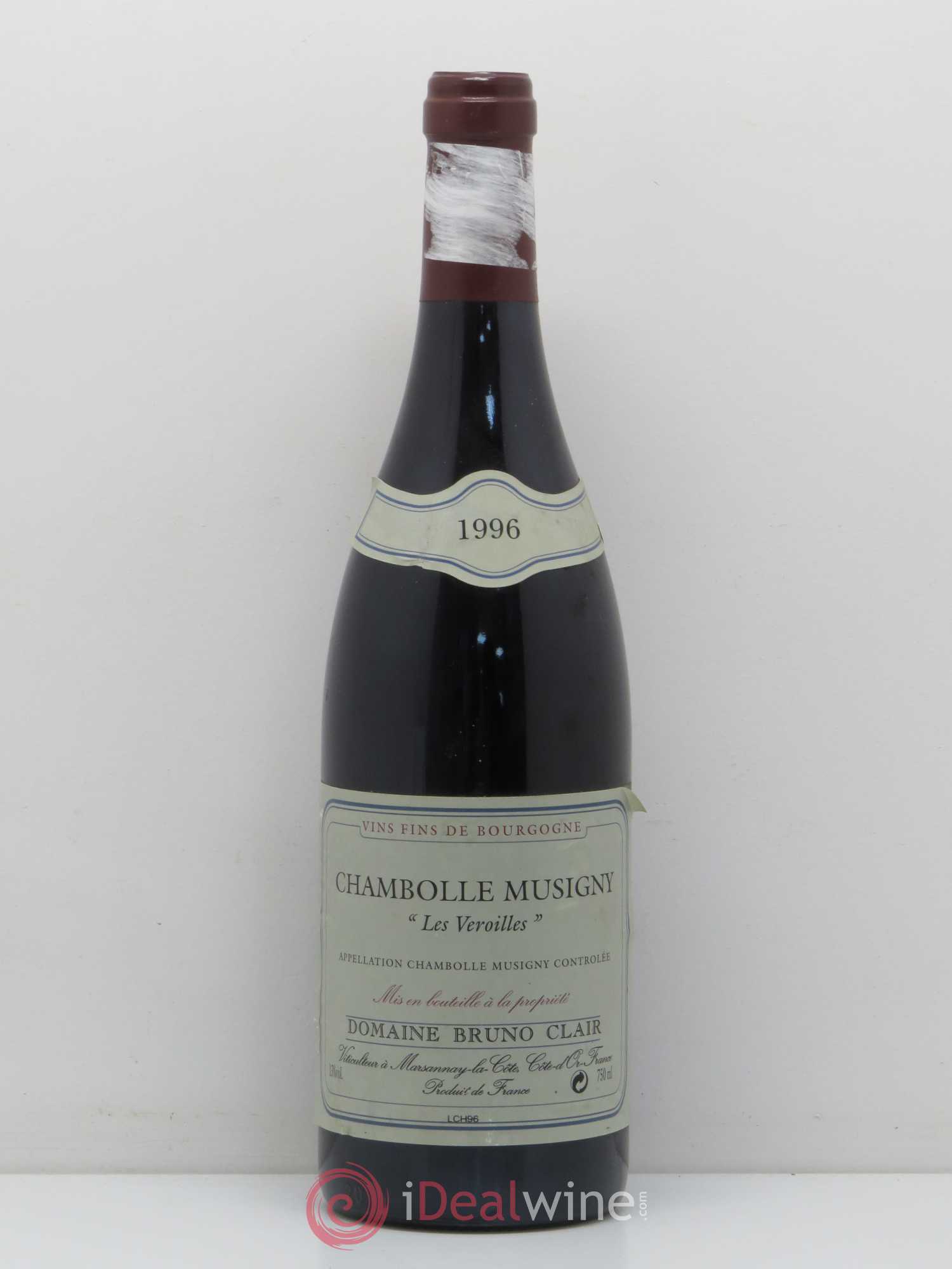 Chambolle-Musigny Les Veroilles Bruno Clair (Domaine) 1996 - Lot de 1 bouteille - 0