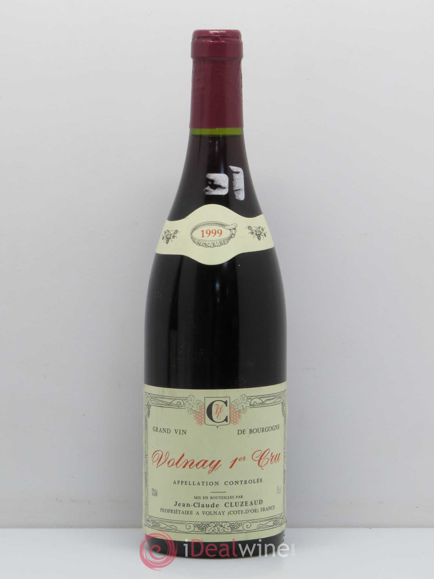 Volnay 1er Cru Jean Claude Cluzeaud 1999 - Posten von 1 Flasche - 0