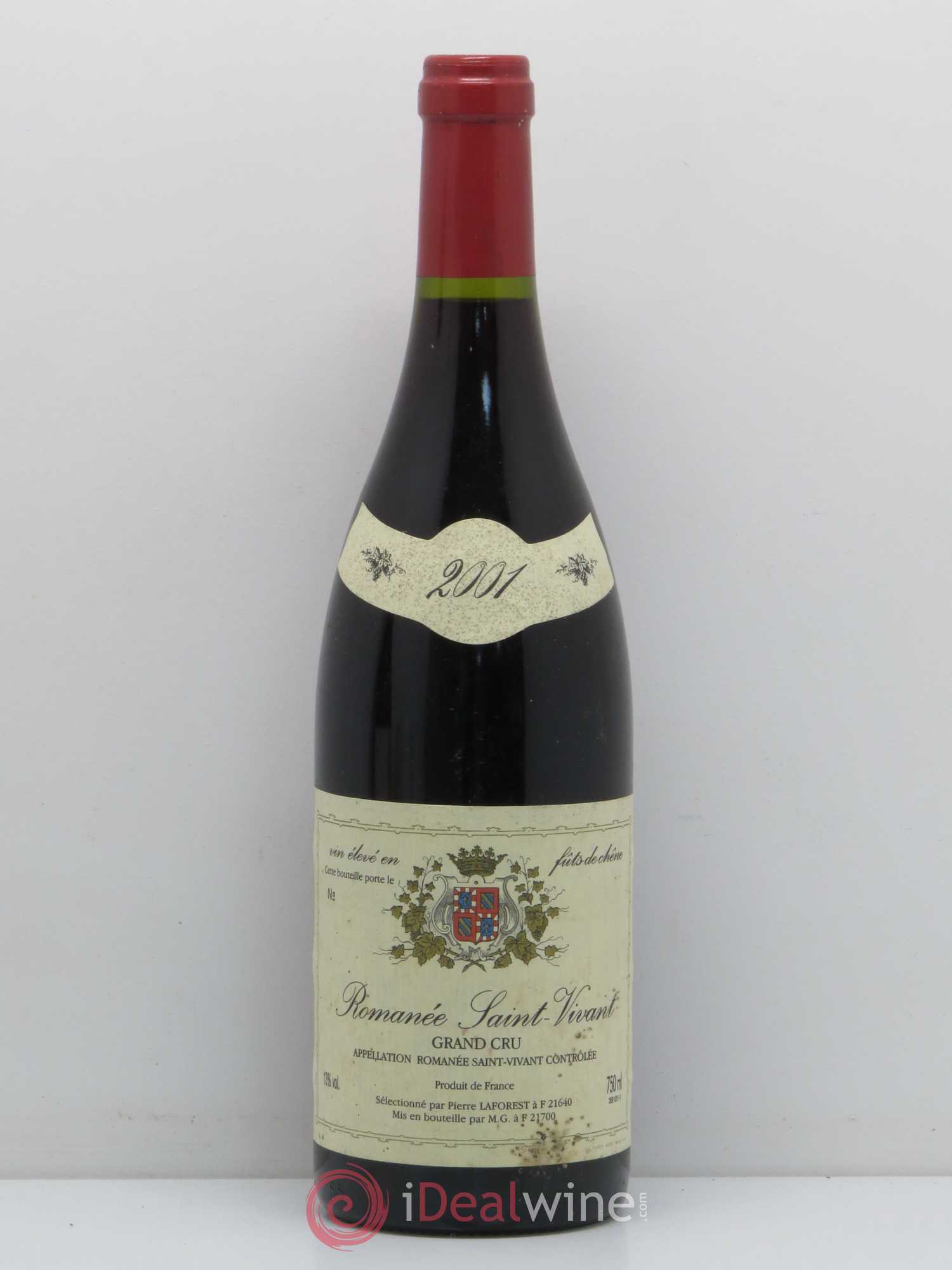 Romanée-Saint-Vivant Grand Cru Laforet 2001 - Lot de 1 bouteille - 0