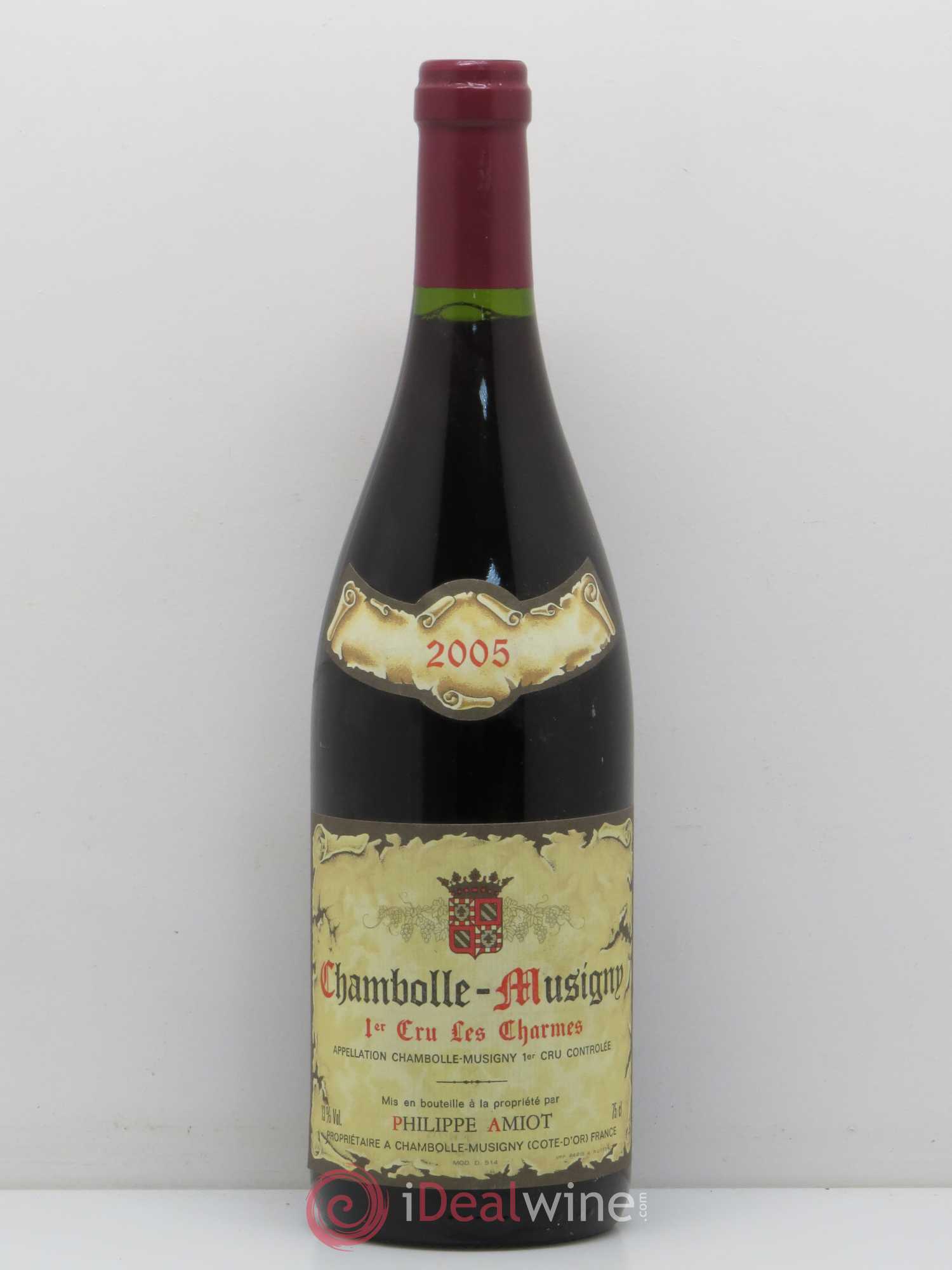 Chambolle-Musigny 1er Cru Les Charmes Philippe Amiot 2005 - Posten von 1 Flasche - 0