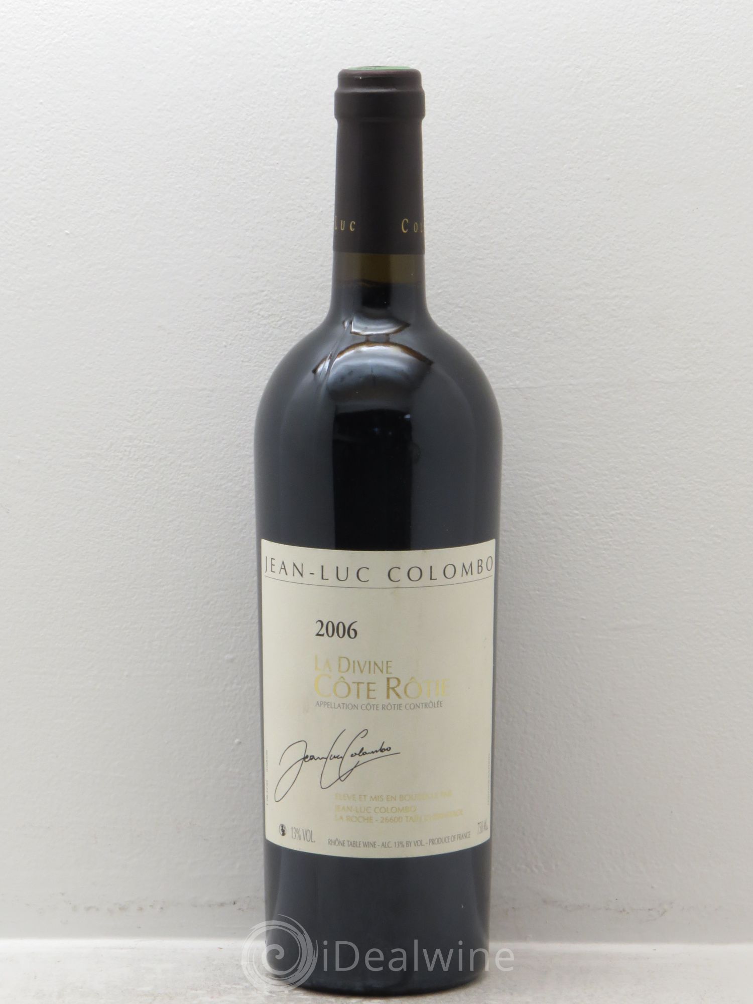 Côte-Rôtie La Divine Jean-Luc Colombo 2006 - Lot de 1 bouteille - 0