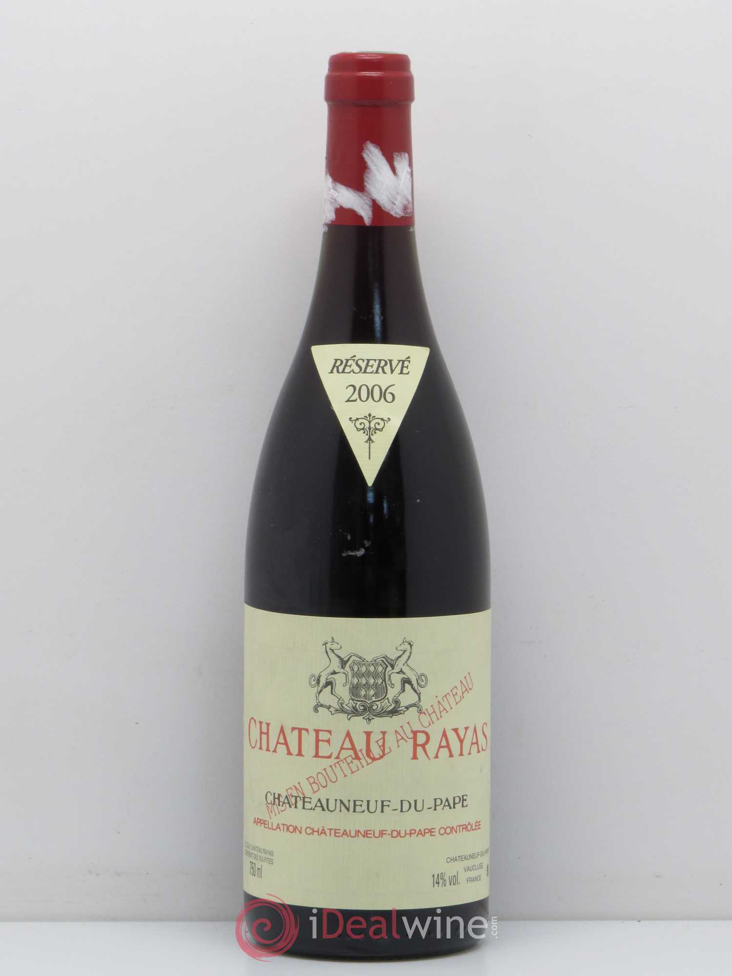 Châteauneuf-du-Pape Château Rayas Emmanuel Reynaud 2006 - Lot de 1 bouteille - 0