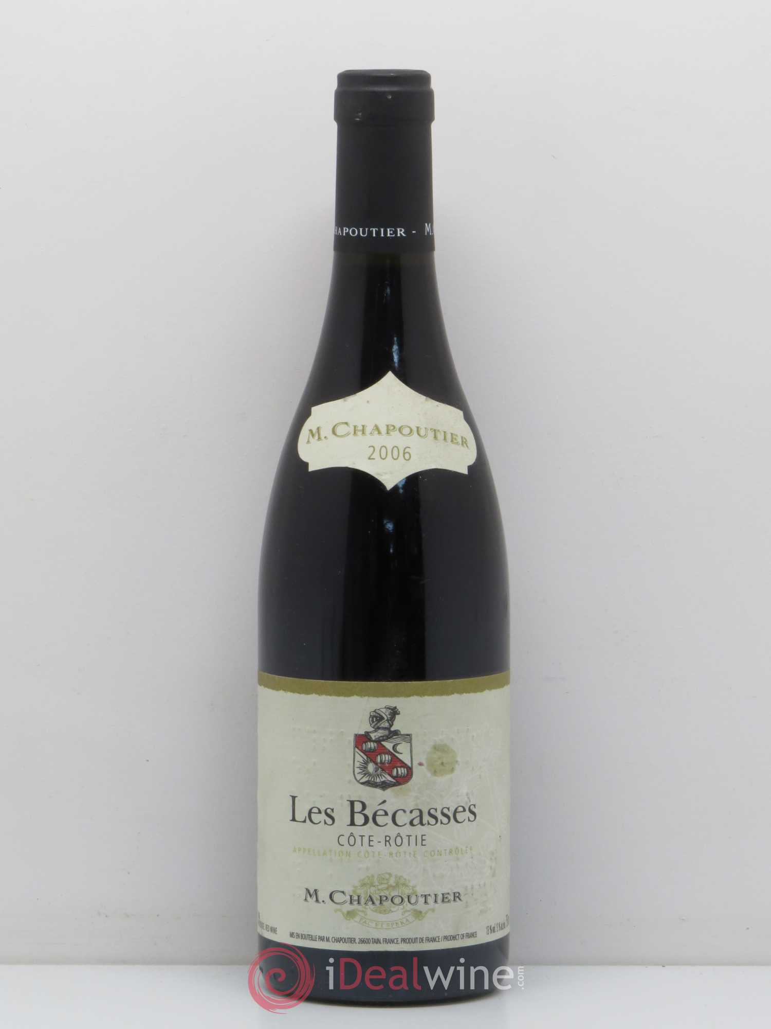 Côte-Rôtie Les Bécasses Chapoutier 2006 - Lotto di 1 bottiglia - 0