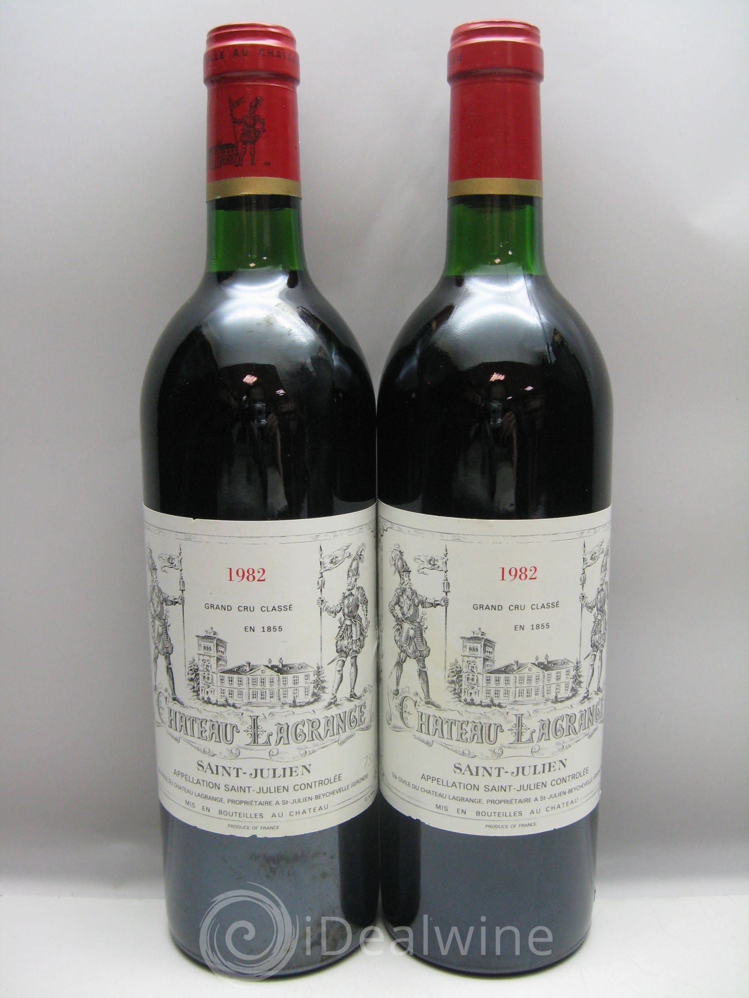 Château Lagrange 3ème Grand Cru Classé 1982 - Lot de 12 bouteilles - 0