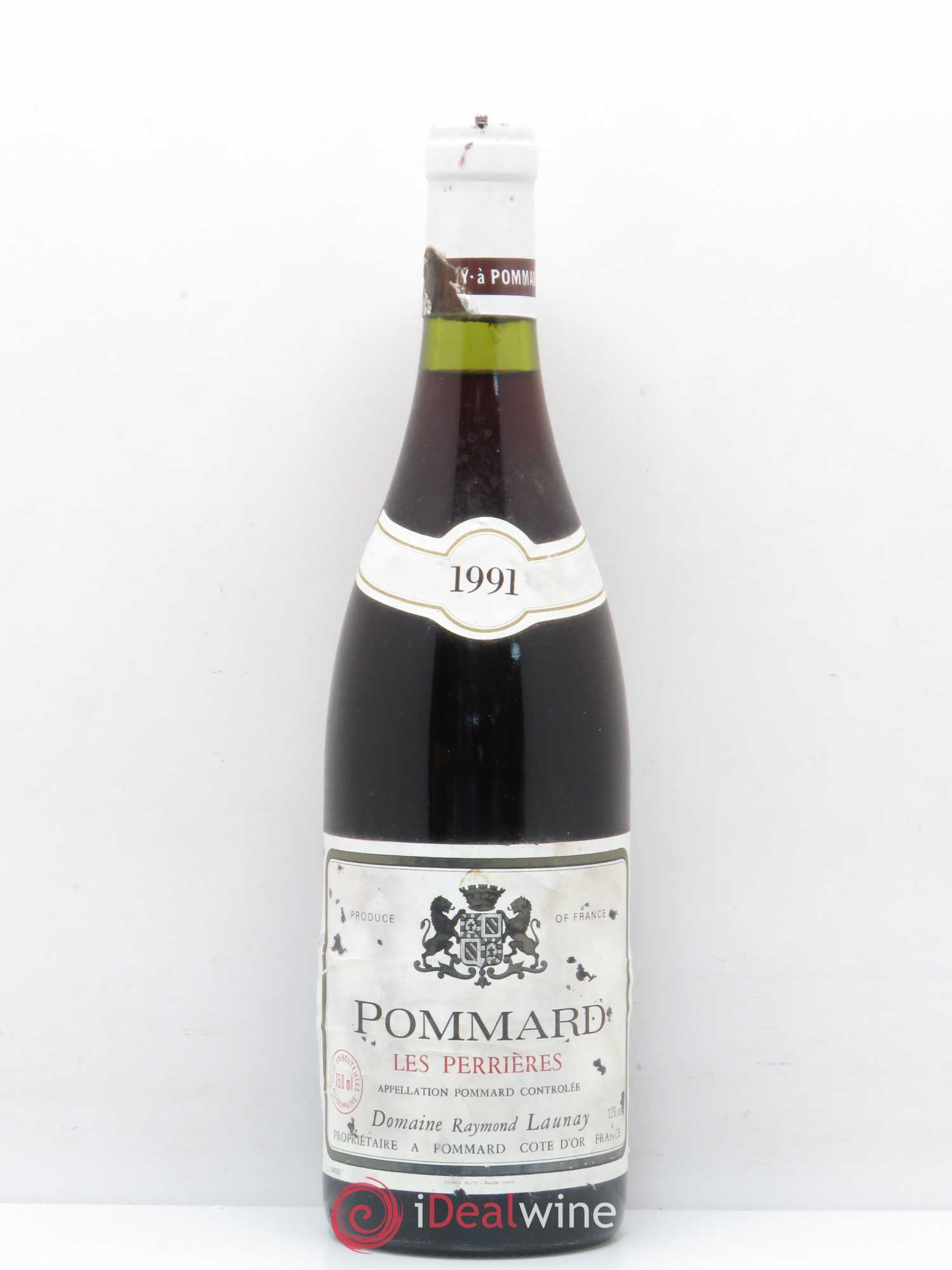 Pommard Les Perrières Raymond Launay 1991 - Posten von 1 Flasche - 0