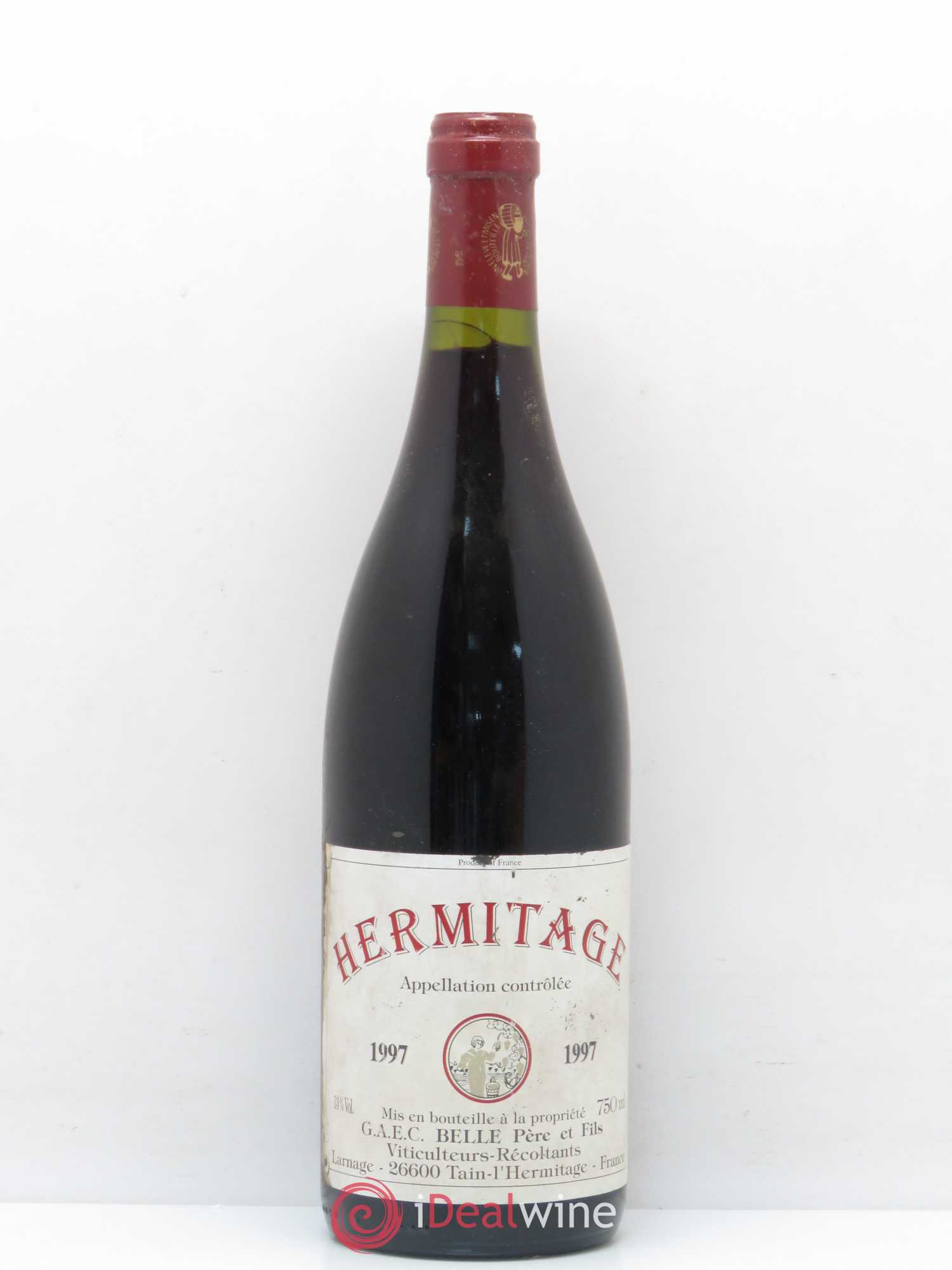 Hermitage Vincent Belle (sans prix de réserve) 1997 - Posten von 1 Flasche - 0