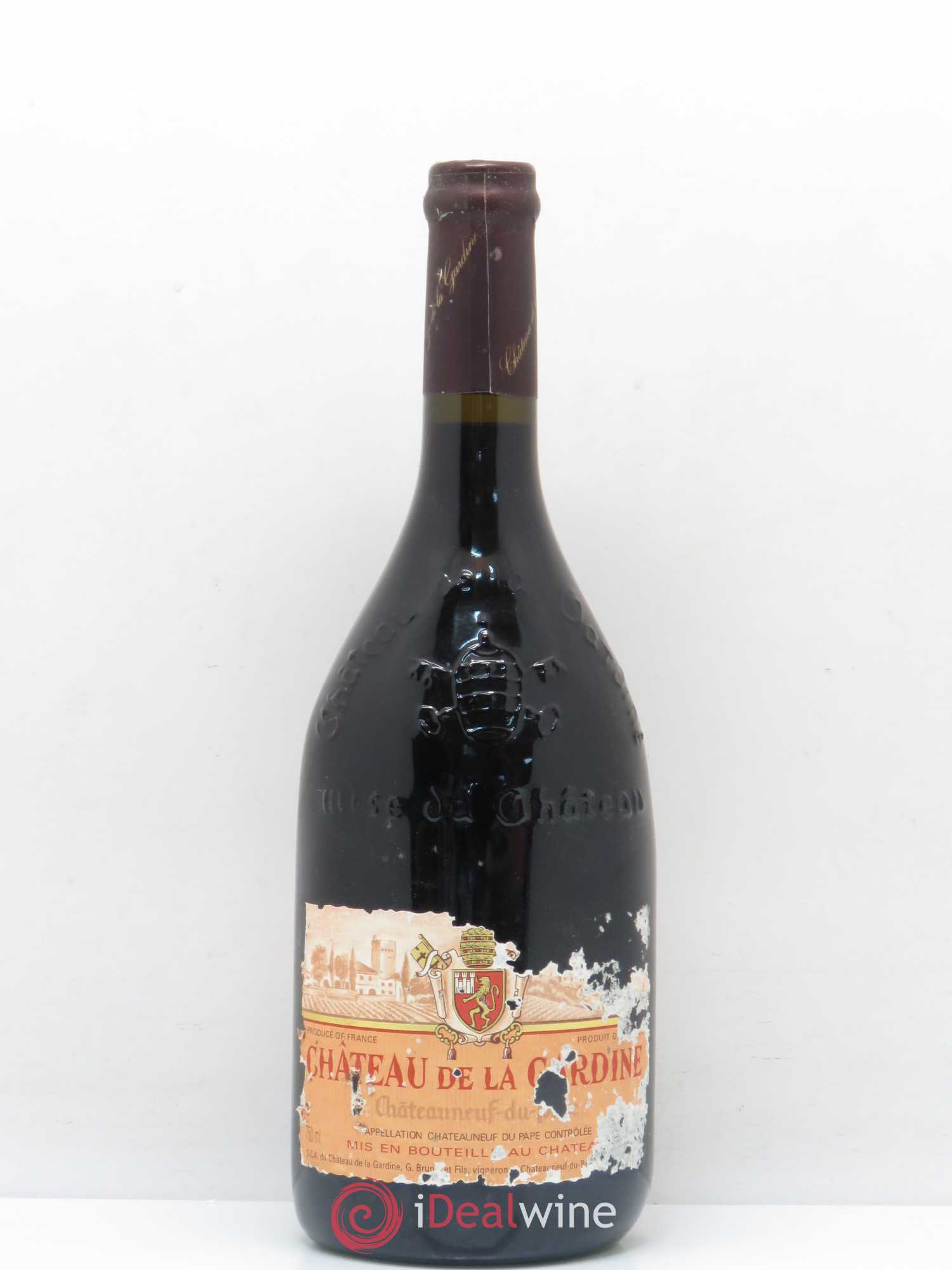Châteauneuf-du-Pape Château de La Gardine Famille Brunel (sans prix de réserve) - Lot de 1 bouteille - 0