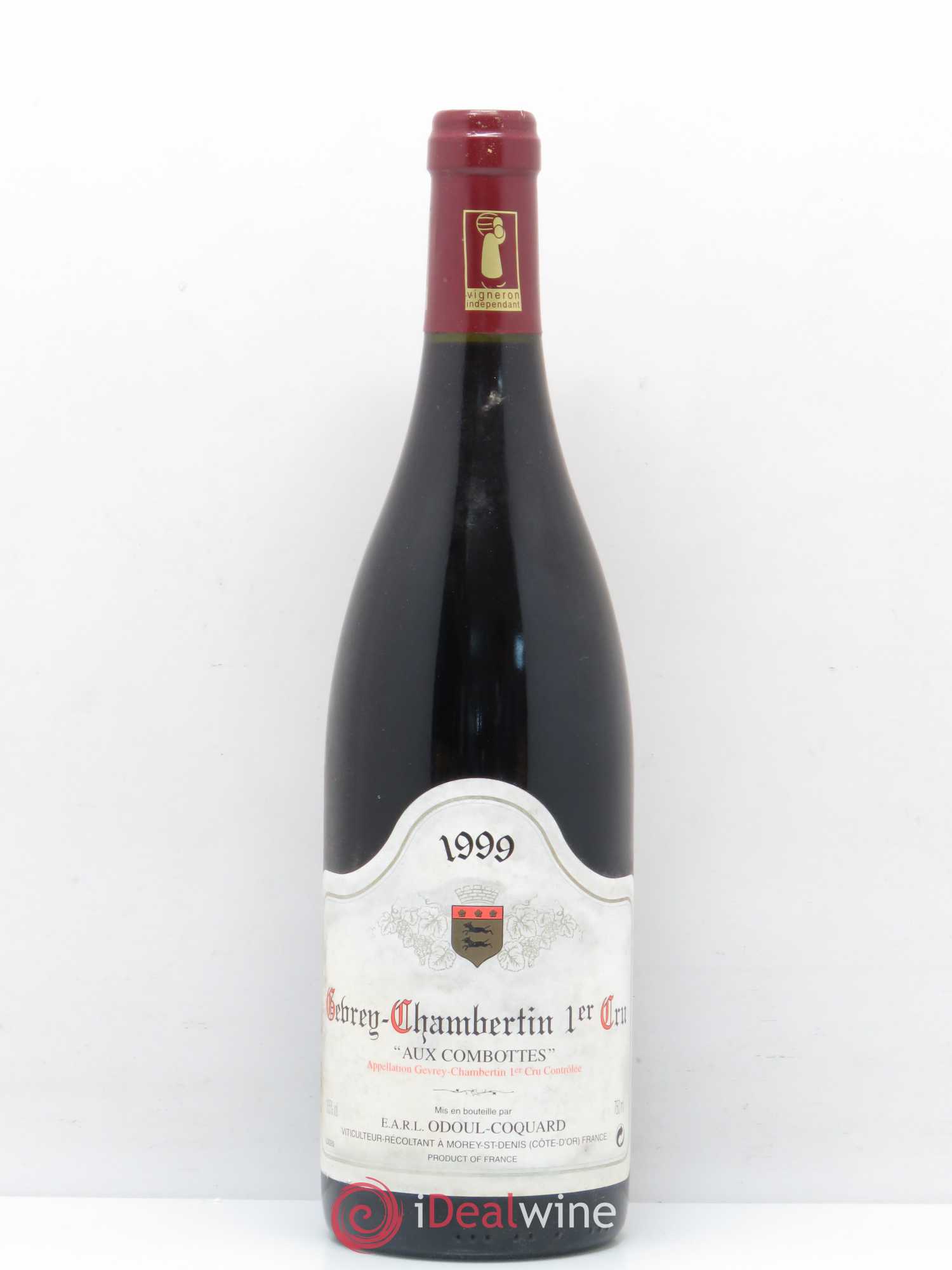 Gevrey-Chambertin 1er Cru Aux Combottes Domaine Odoul Coquard 1999 - Posten von 1 Flasche - 0