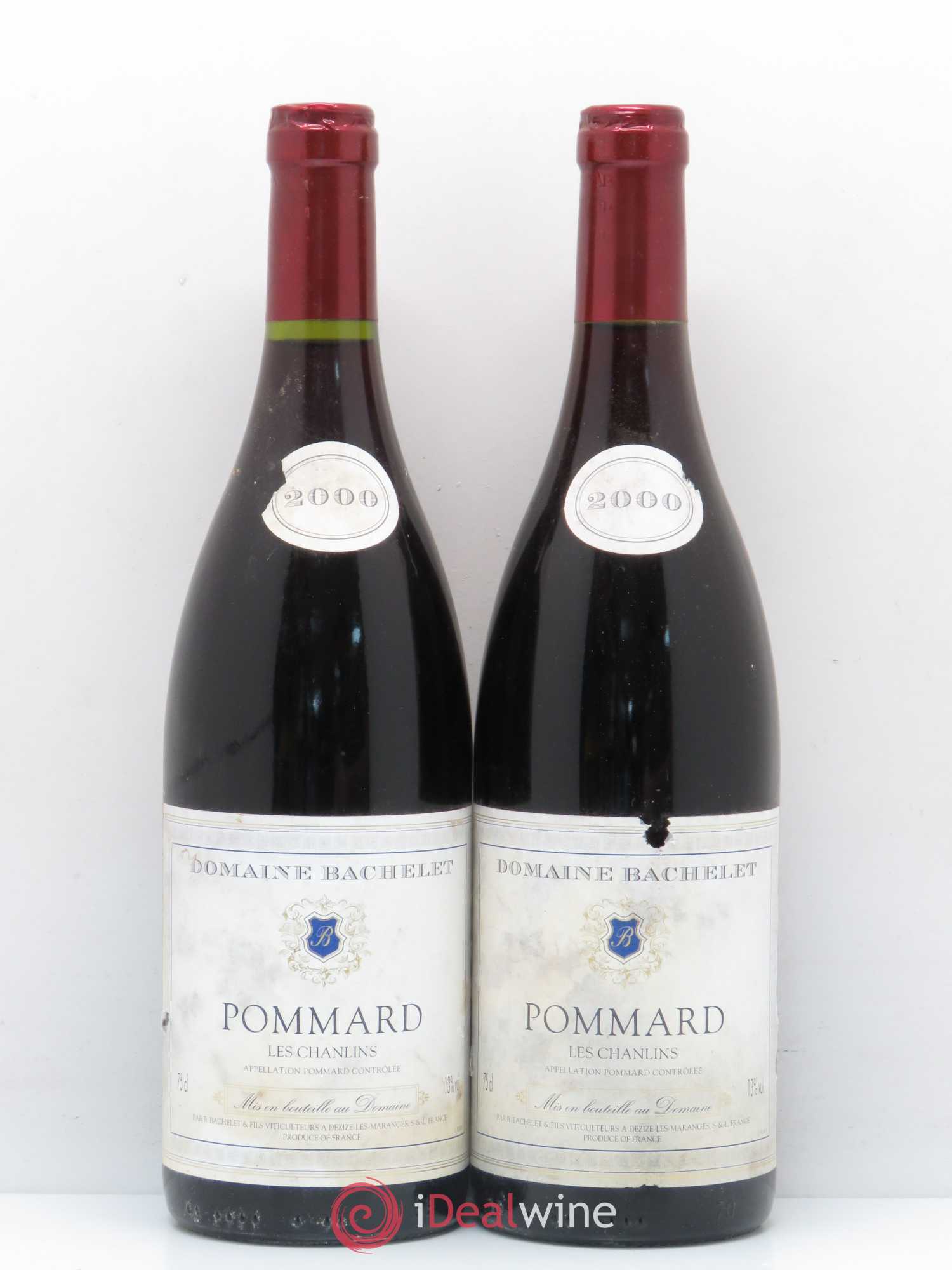 Pommard Les Chanlins Domaine Bachelet 2000 - Posten von 2 Flaschen - 0