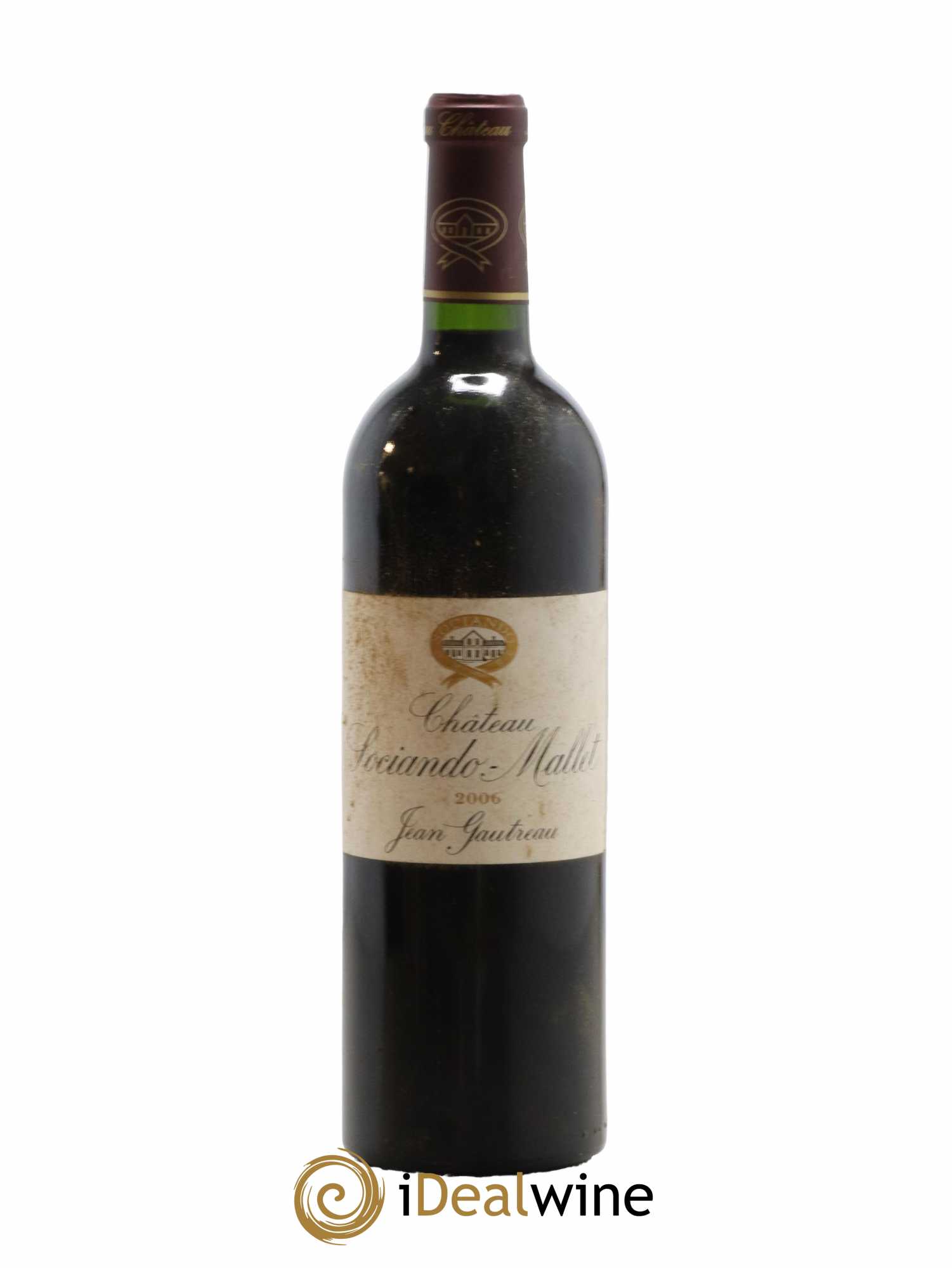 Château Sociando Mallet 2006 - Lot de 1 bouteille - 0
