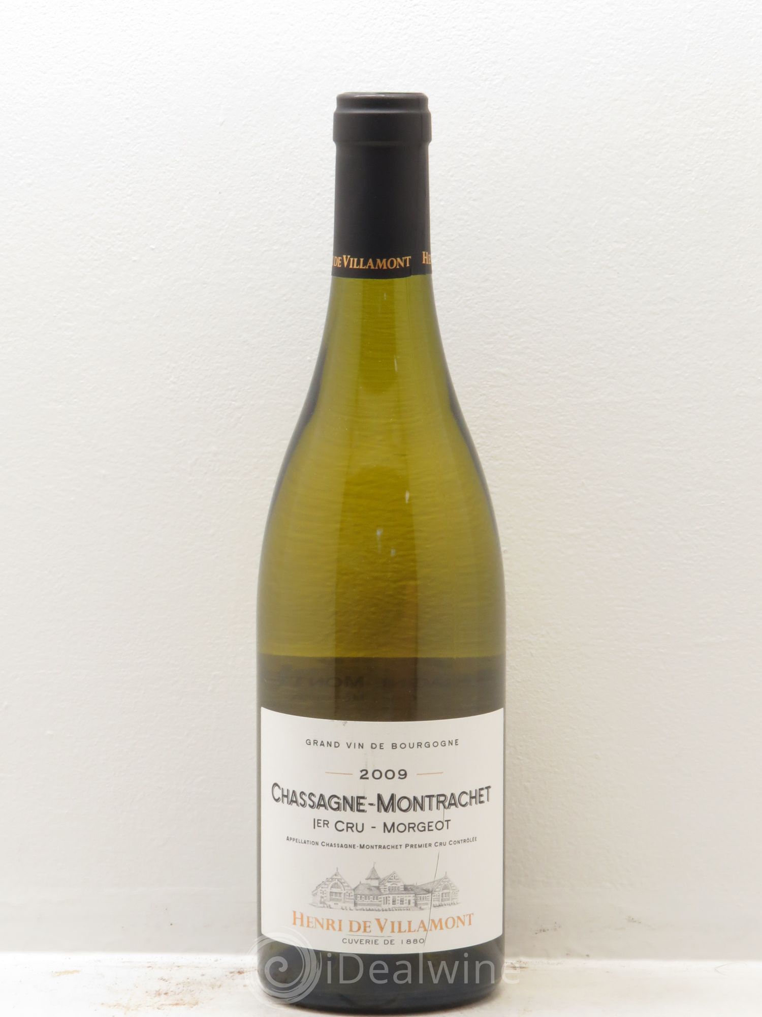 Chassagne-Montrachet 1er Cru Henri de Villamont 2009 - Lot de 6 bouteilles - 0