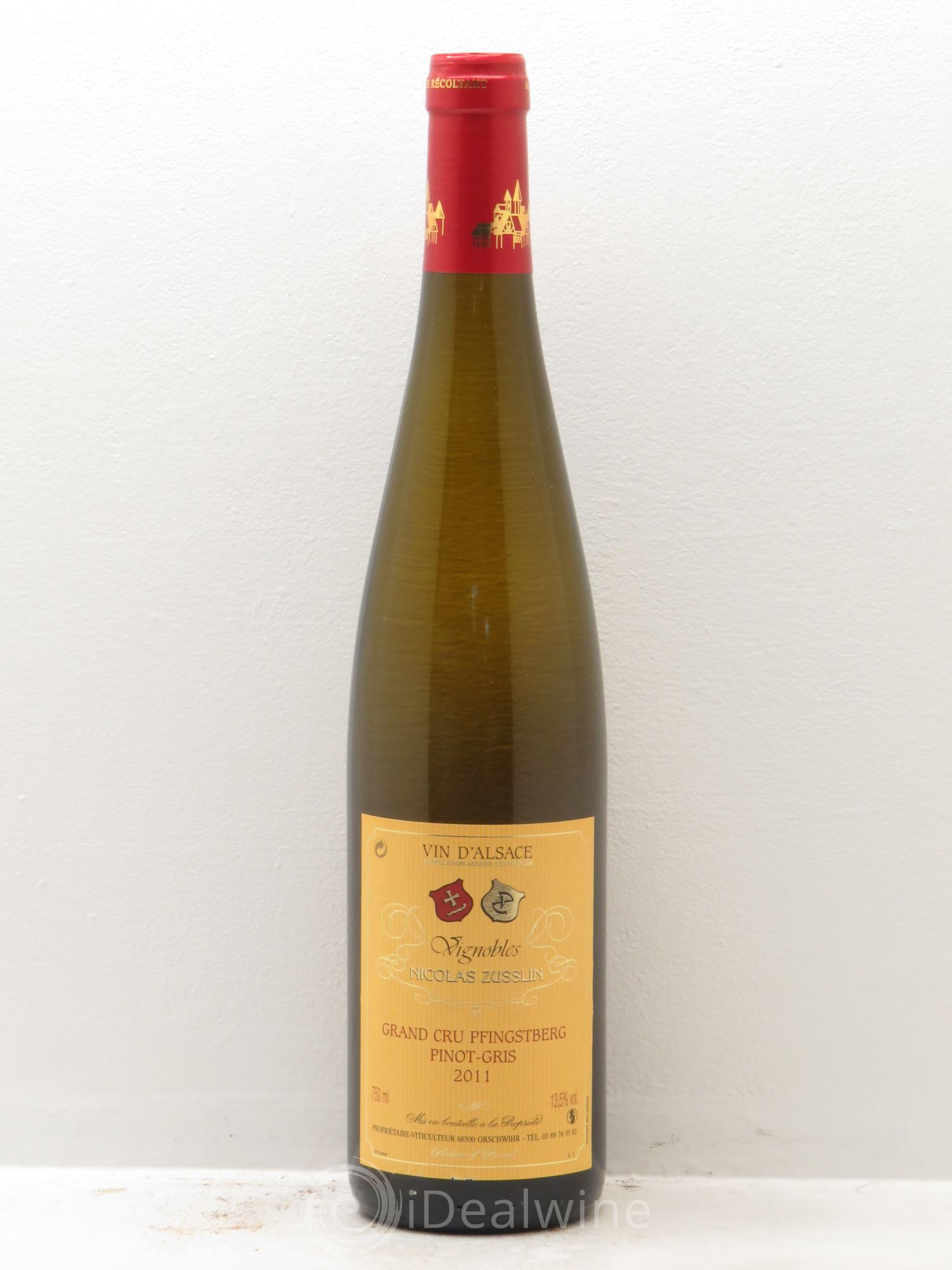 Pinot Gris Pfingstberg - Nicolas Zusslin 2011 - Posten von 6 Flaschen - 0