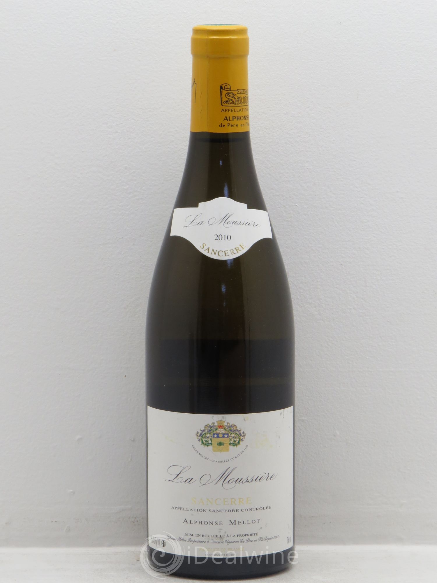 Sancerre La Moussière Alphonse Mellot 2010 - Lot de 6 bouteilles - 0