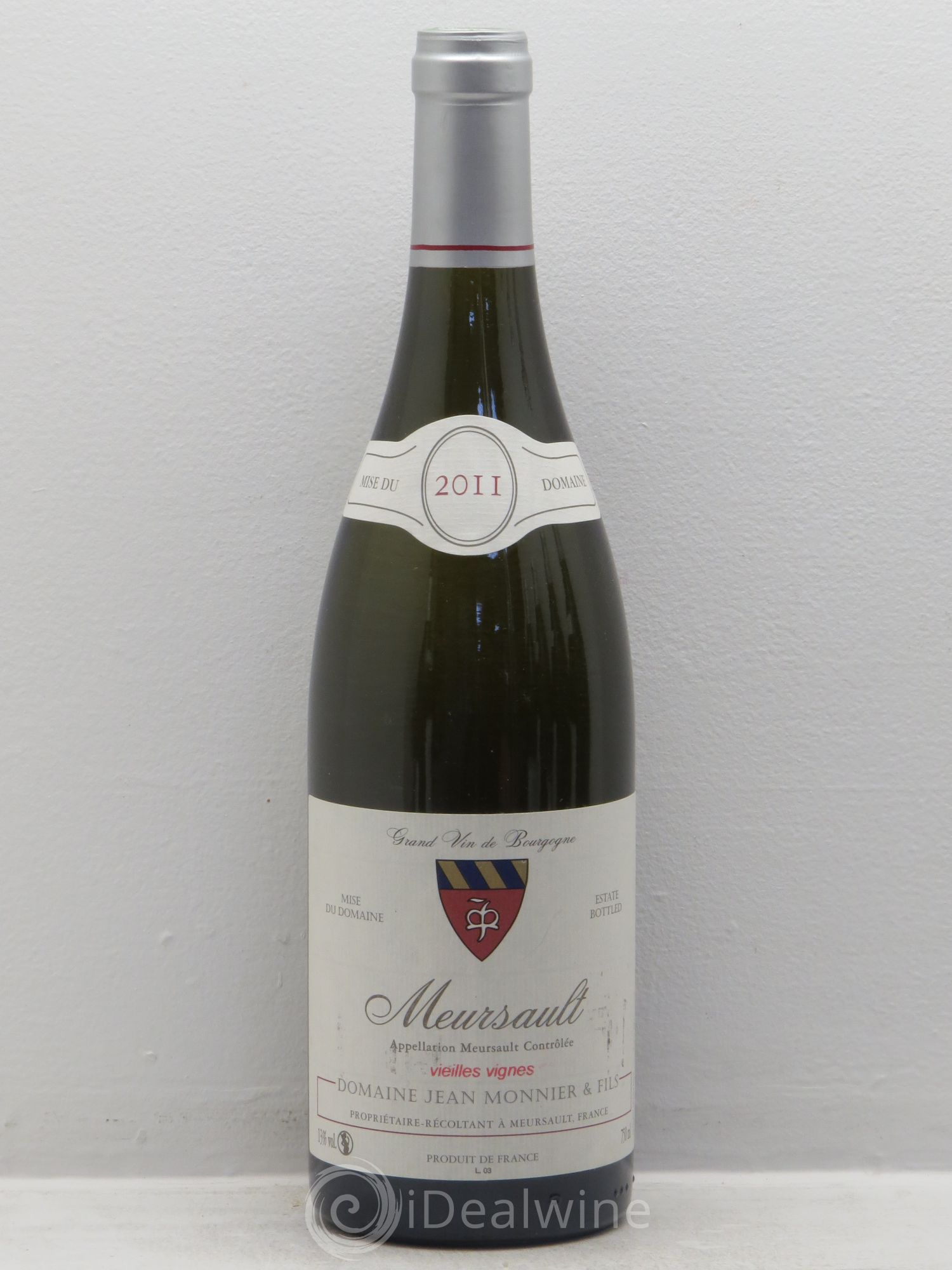 Meursault Vieilles vignes Monnier 2011 - Posten von 6 Flaschen - 0