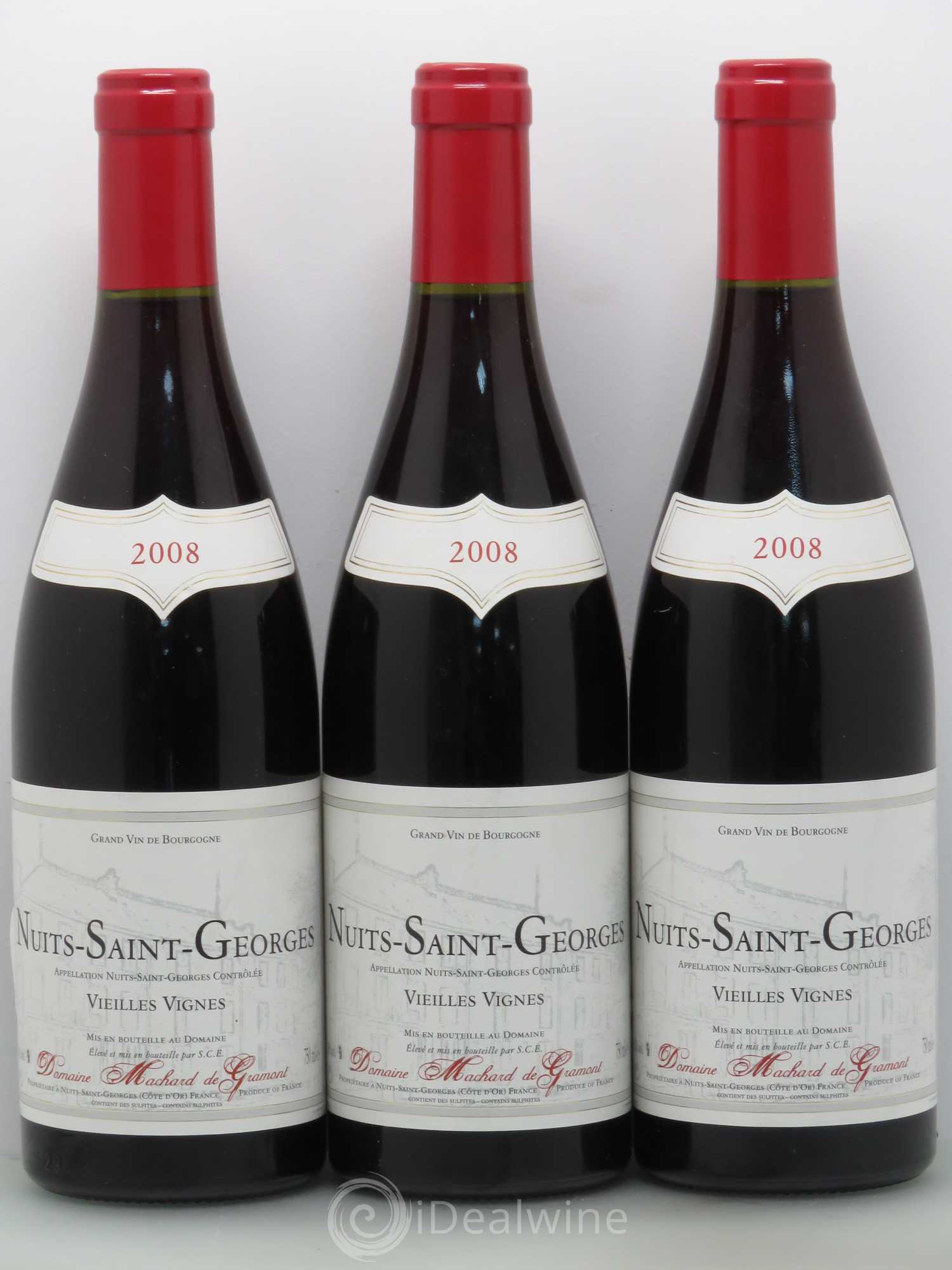 Nuits-Saint-Georges Vieilles vignes - Marchard de Gramont 2008 - Posten von 6 Flaschen - 1