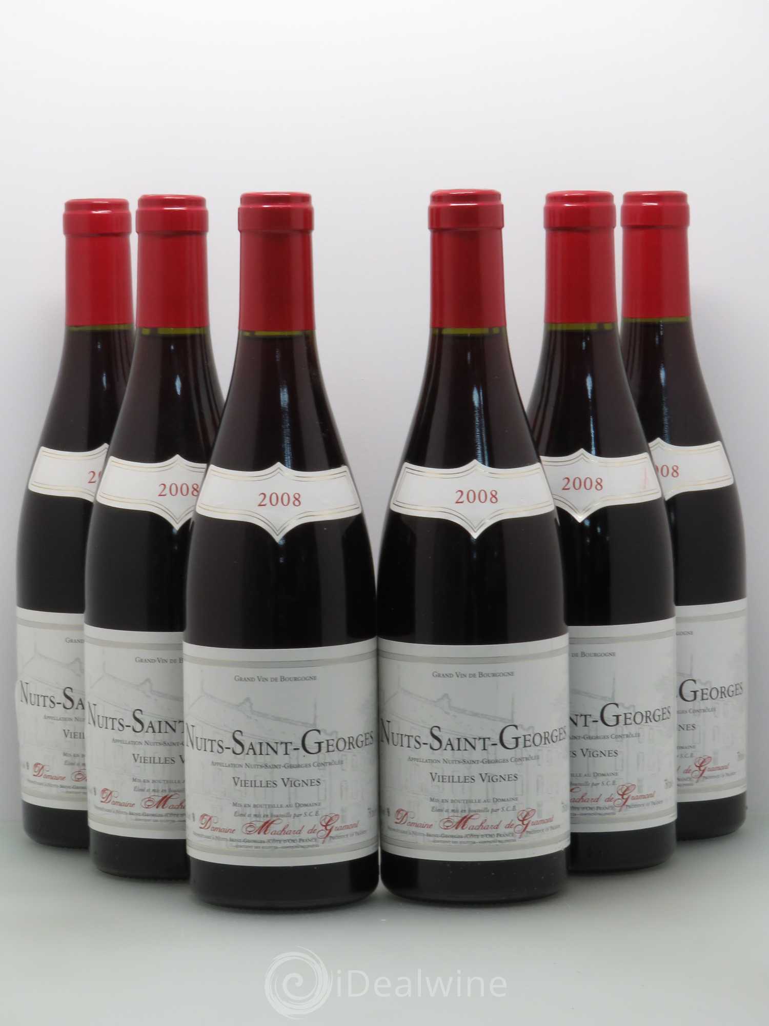 Nuits-Saint-Georges Vieilles vignes - Marchard de Gramont 2008 - Posten von 6 Flaschen - 0