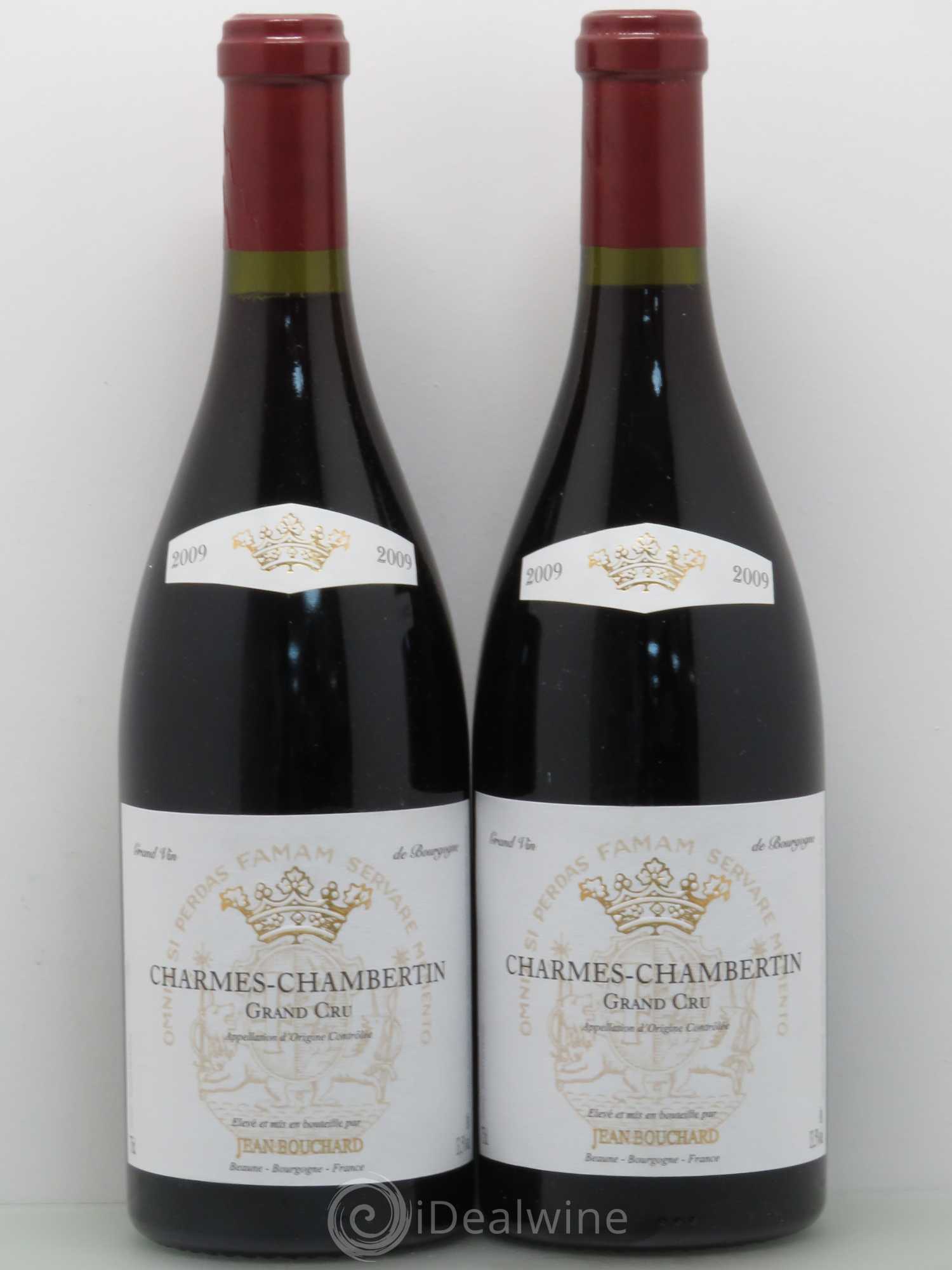 Charmes-Chambertin Grand Cru Jean Bouchard 2009 - Lot de 2 bouteilles - 0