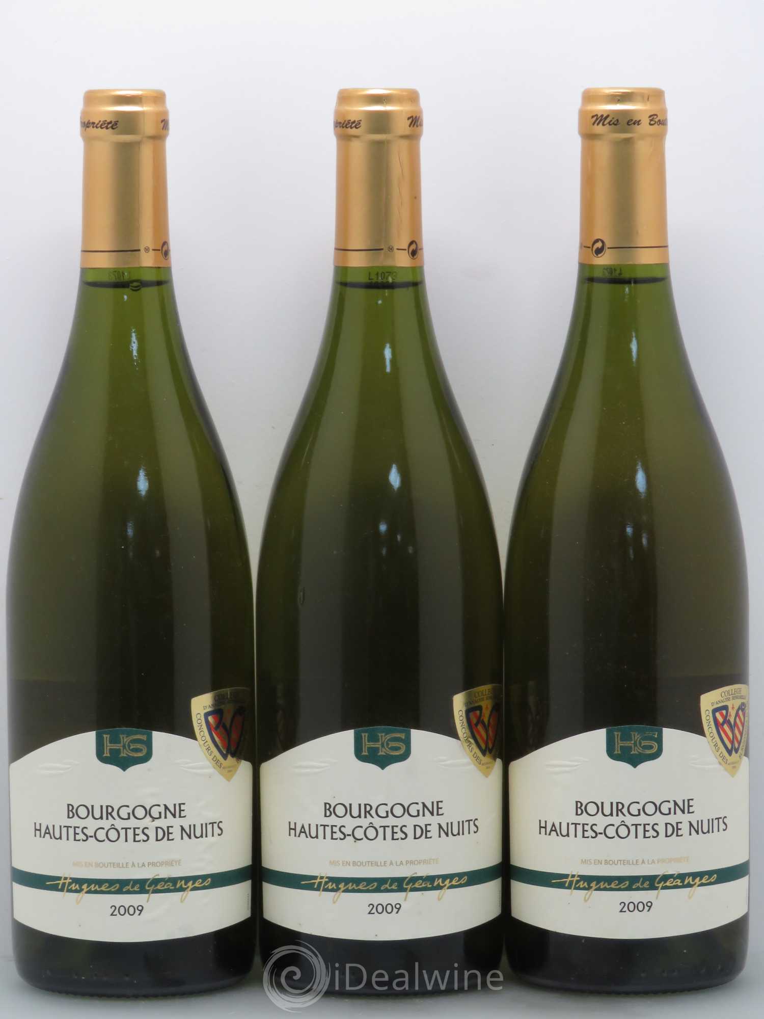 Hautes-Côtes de Nuits De Geanges 2009 - Posten von 3 Flaschen - 0