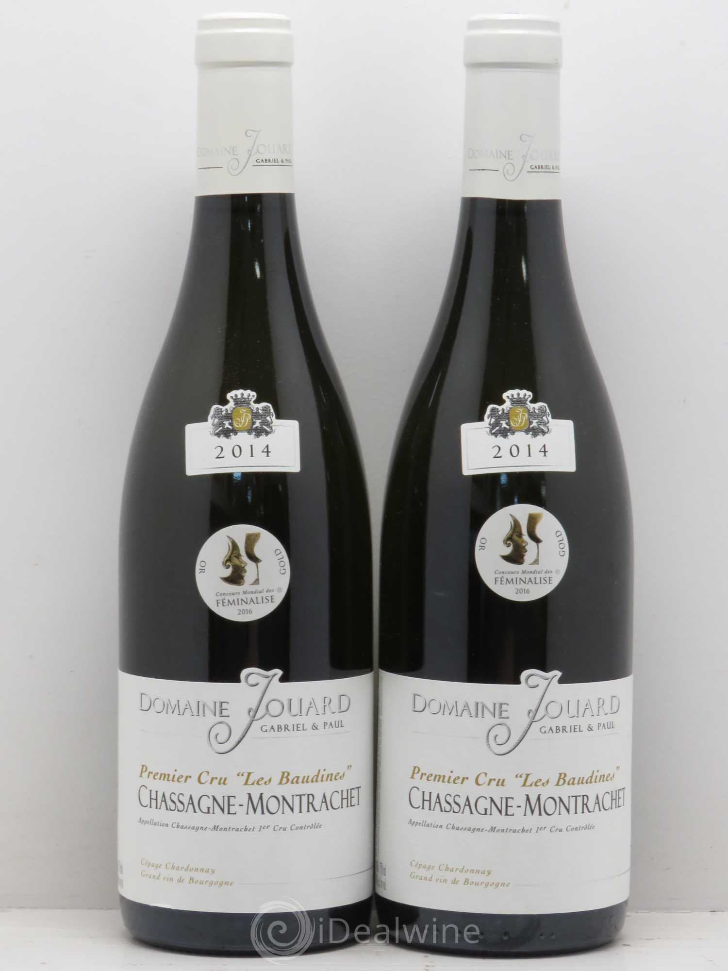Chassagne-Montrachet 1er Cru les Baudines Jouard 2014 - Posten von 2 Flaschen - 0