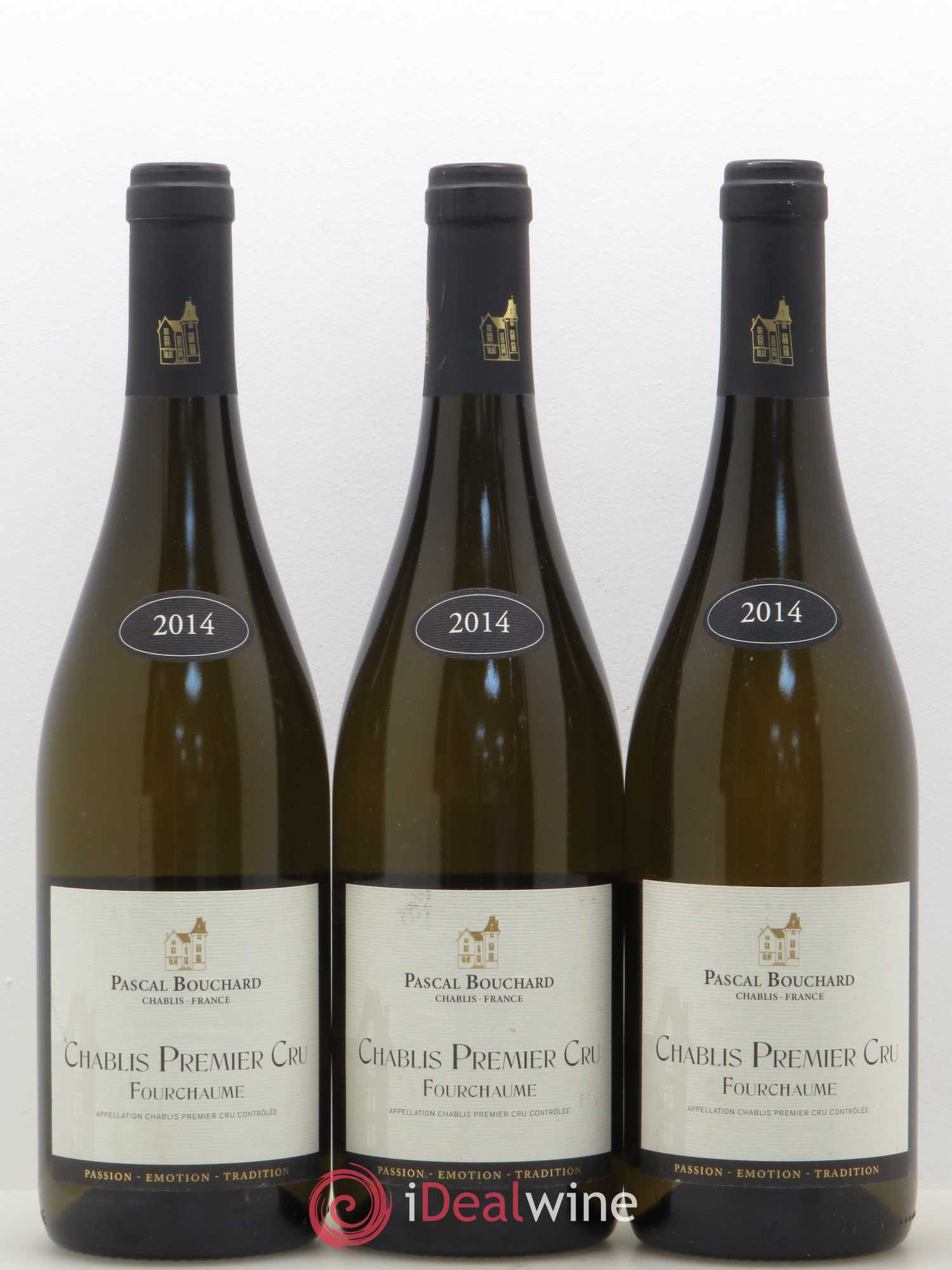 Chablis 1er Cru Fourchaume Bouchard 2014 - Posten von 3 Flaschen - 0
