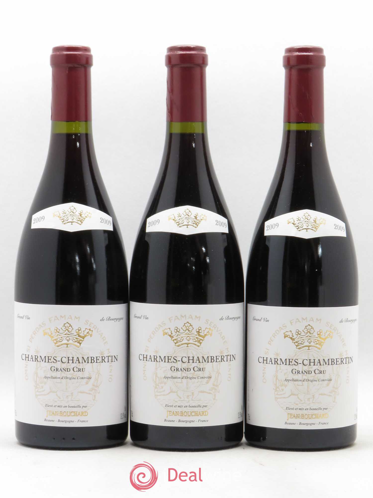 Charmes-Chambertin Grand Cru Bouchard Père & Fils (sans prix de réserve) 2009 - Lot de 3 bouteilles - 0