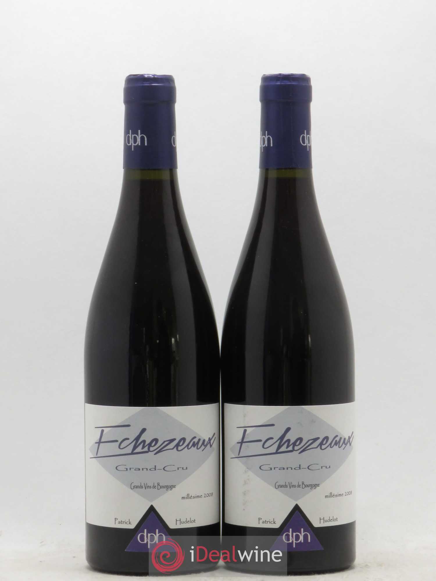 Echezeaux Grand Cru Patrick Hudelot 2008 - Lot de 2 bouteilles - 0