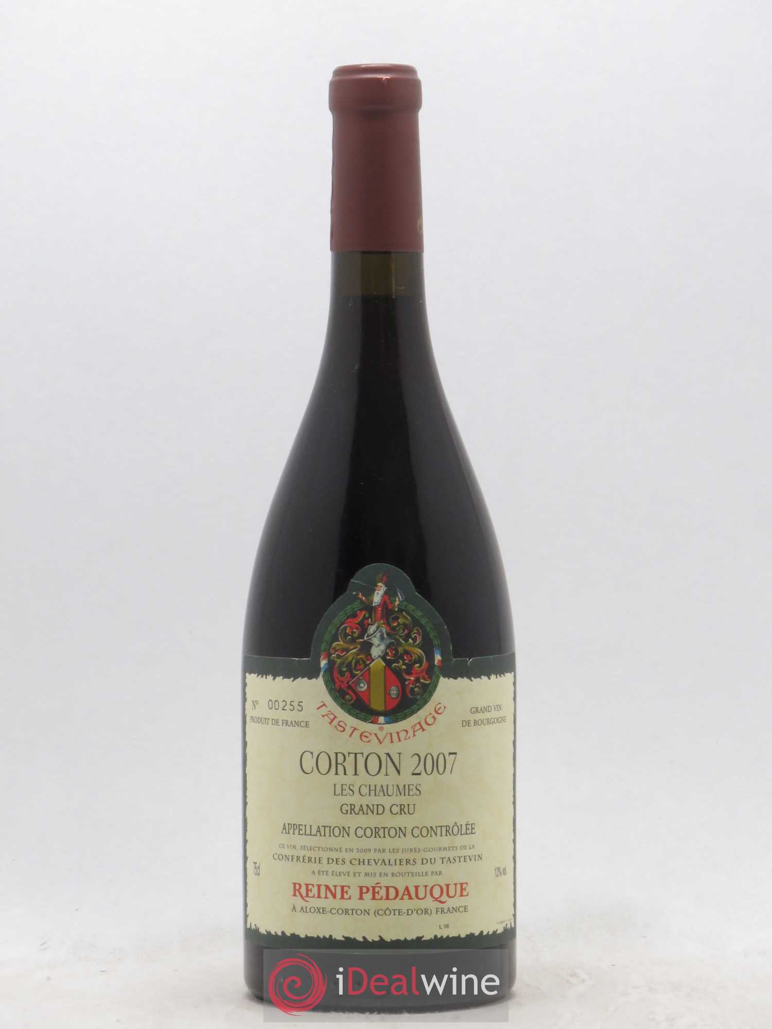 Corton Grand Cru Les Chaumes Reine Pedauque 2007 - Posten von 1 Flasche - 0