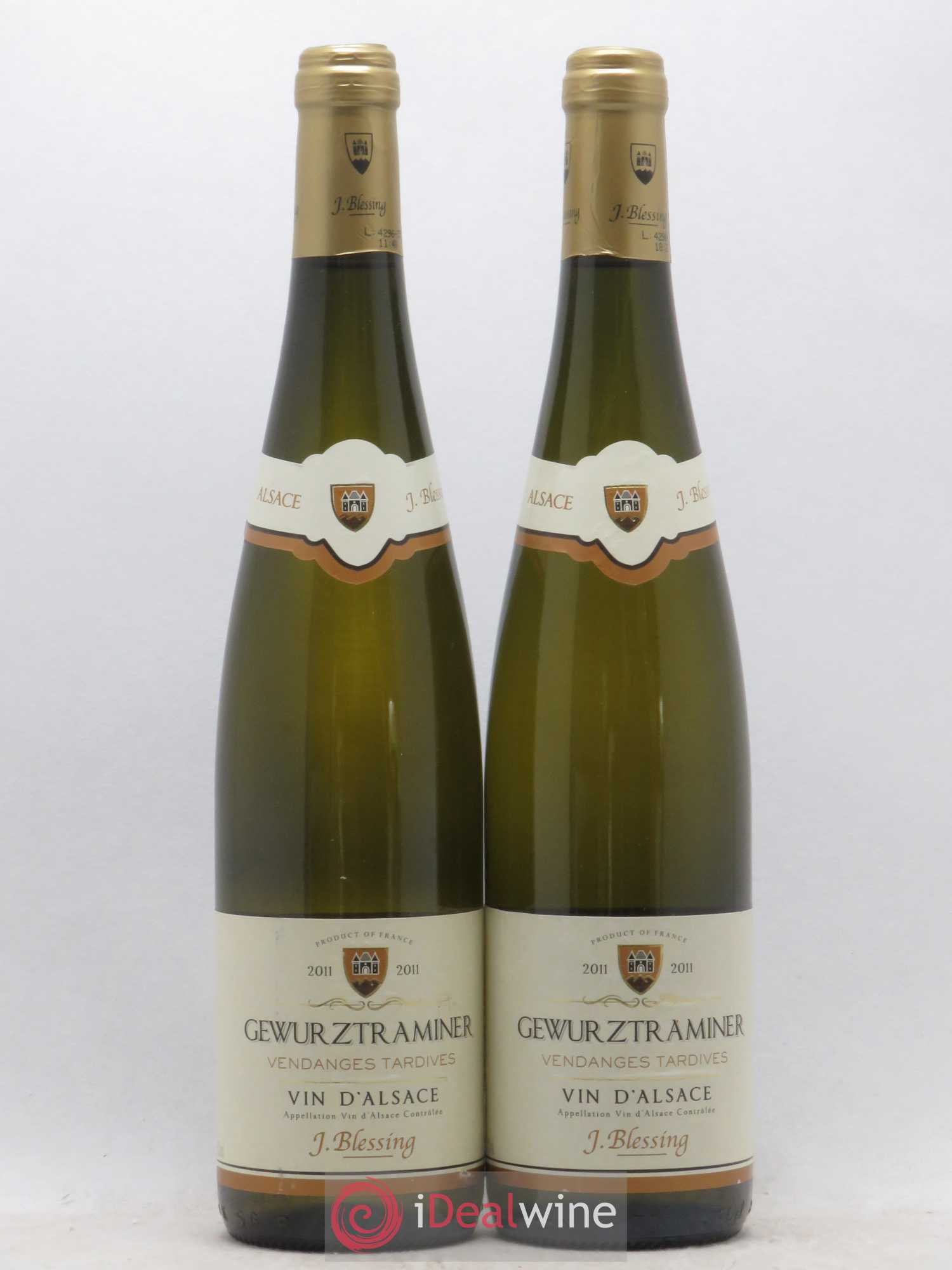 Gewurztraminer Vendanges Tardives J. Blessing 2011 - Lotto di 2 bottiglie - 0