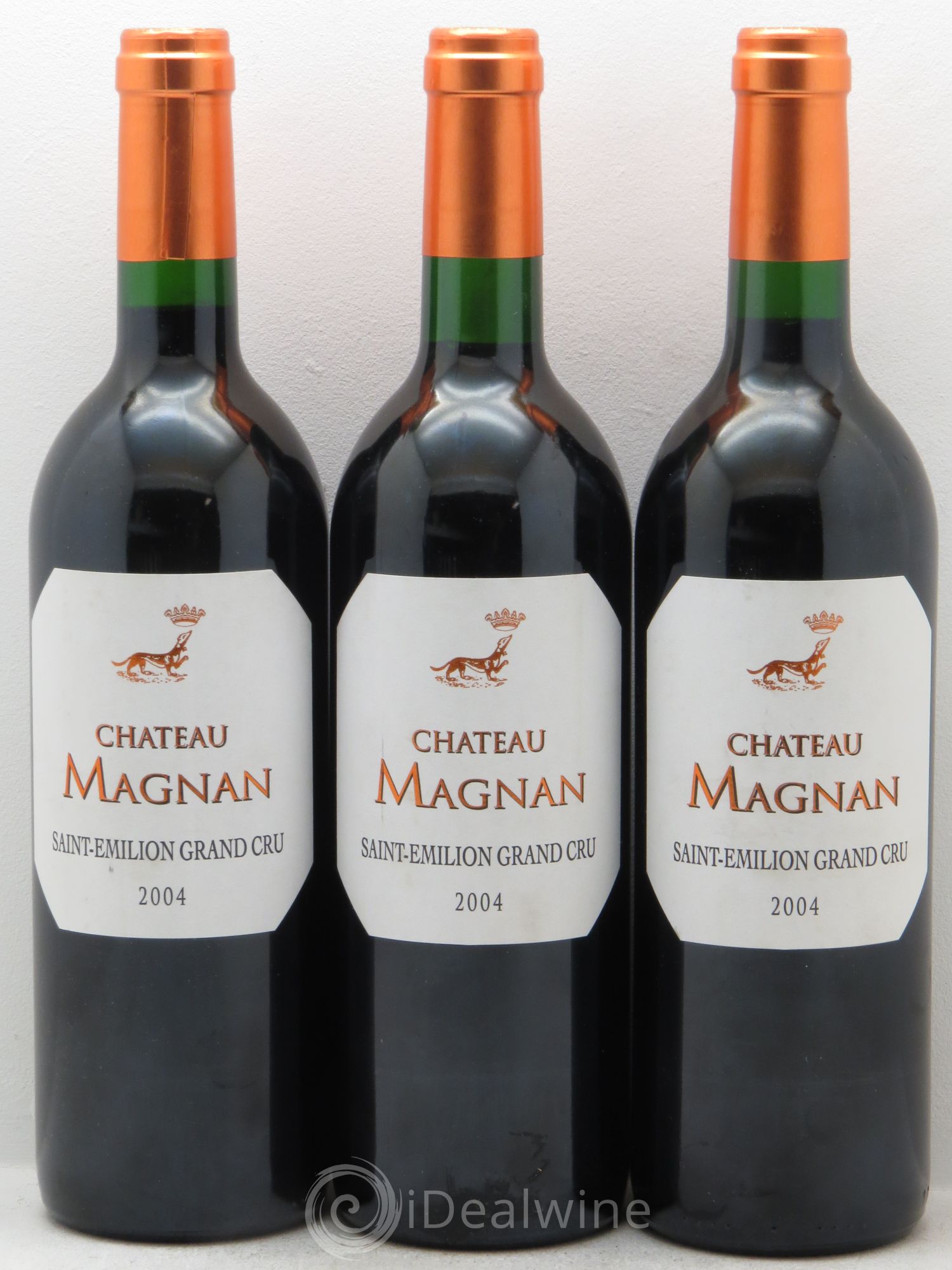 Saint-Émilion Château Magnan 2004 - Posten von 3 Flaschen - 0