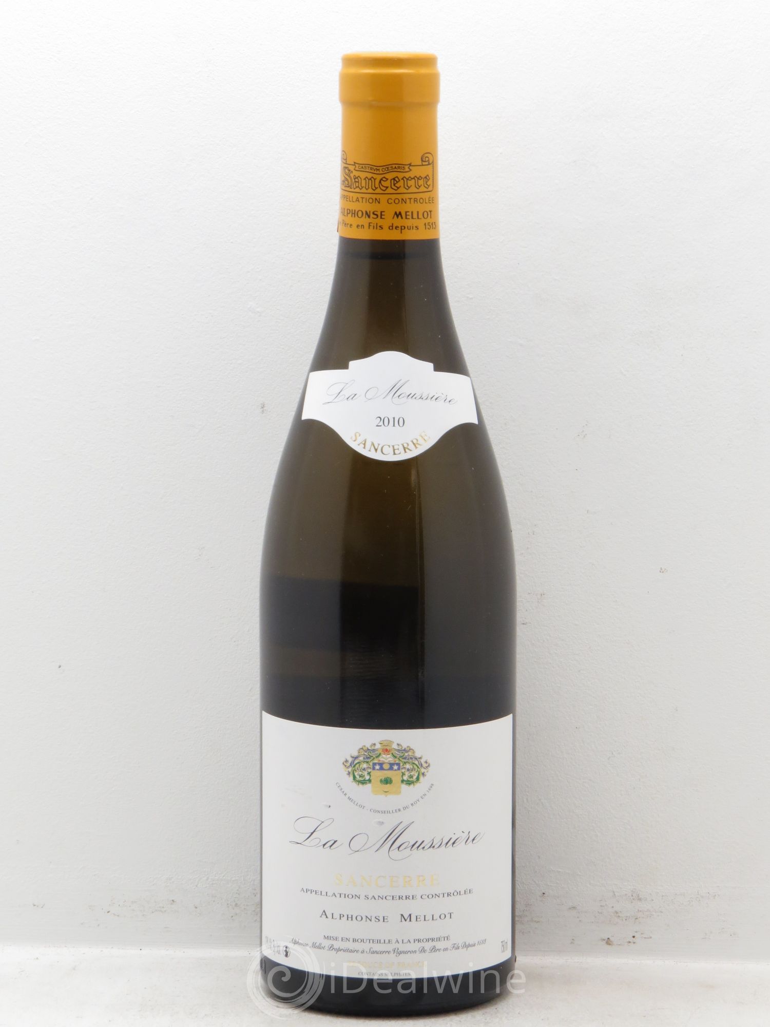 Sancerre La Moussière Alphonse Mellot 2010 - Lot de 6 bouteilles - 0