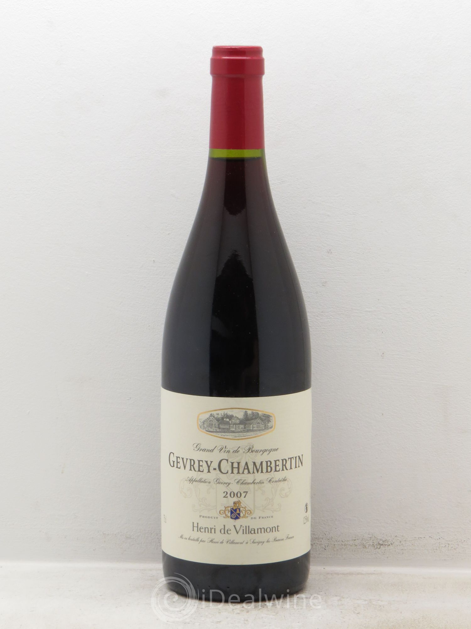 Gevrey-Chambertin Henri de Villamont 2007 - Posten von 6 Flaschen - 0