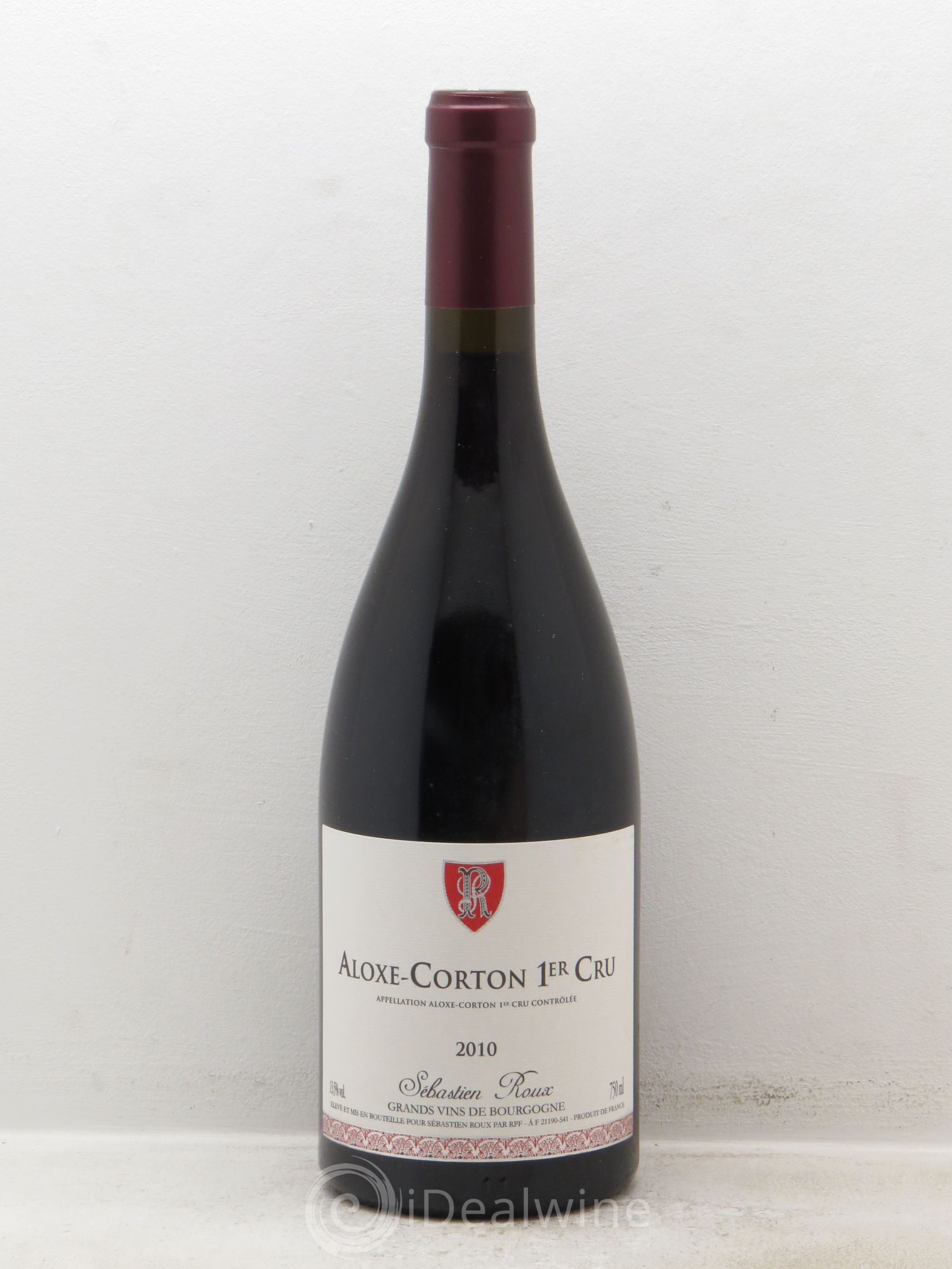 Aloxe-Corton 1er Cru Sébastien Roux 2010 - Lot de 6 bouteilles - 0