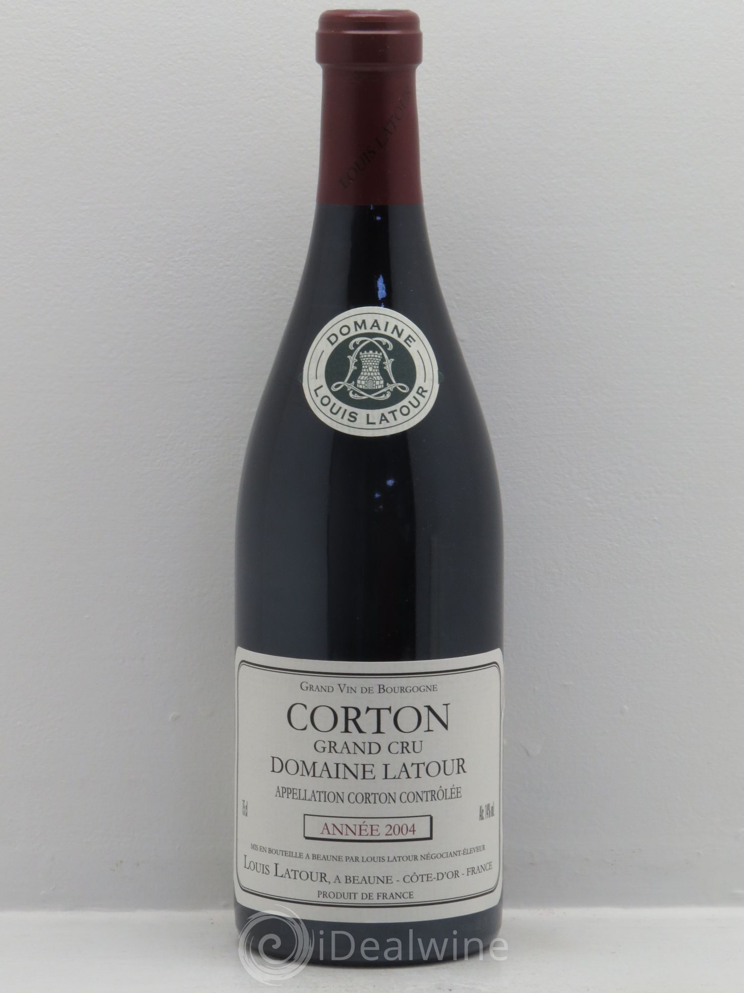 Corton Grand Cru Louis Latour 2004 - Lot de 1 bouteille - 0