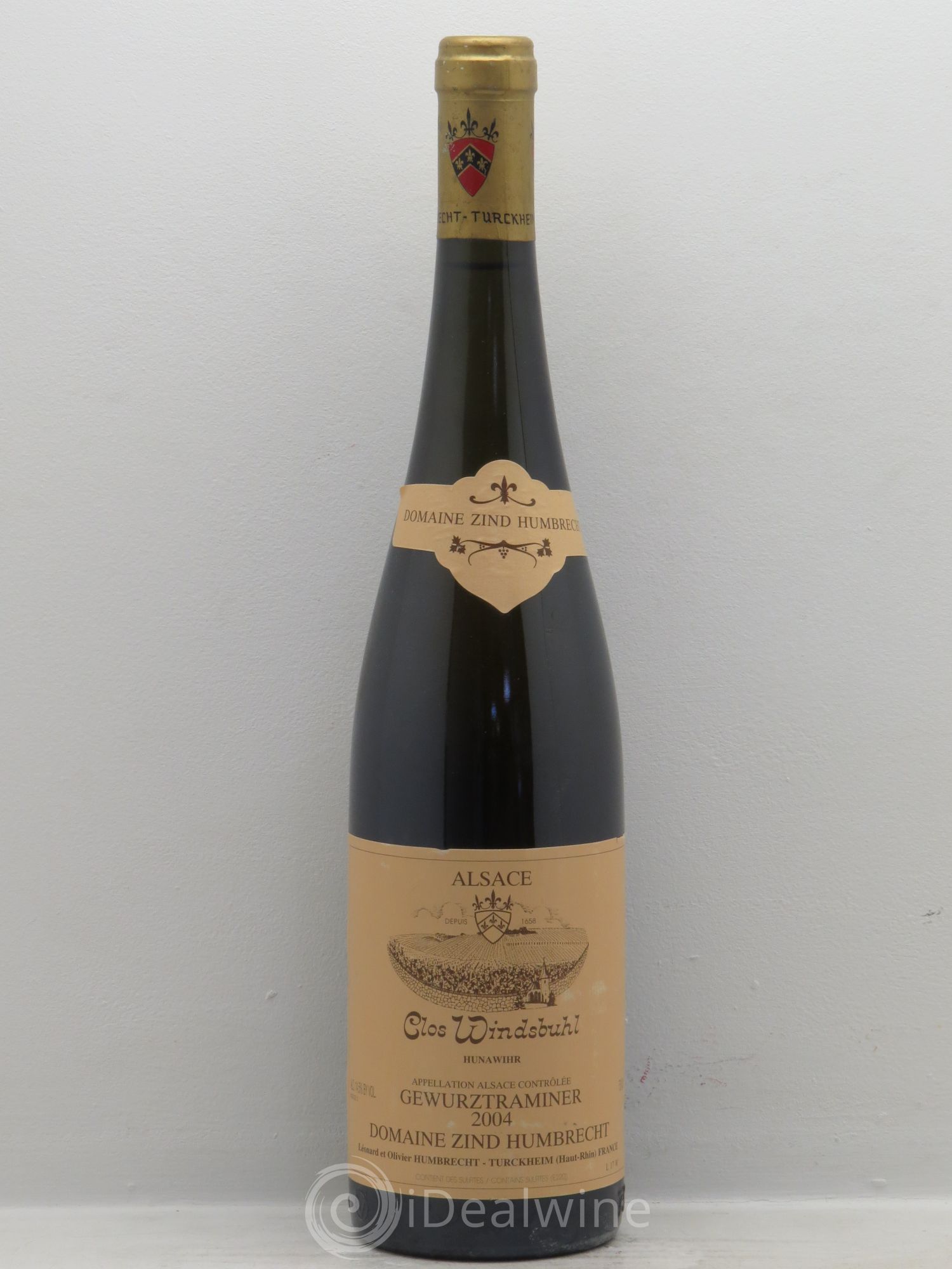 Alsace Gewurztraminer Zind-Humbrecht (Domaine) Clos Windsbuhl 2004 - Posten von 1 Flasche - 0