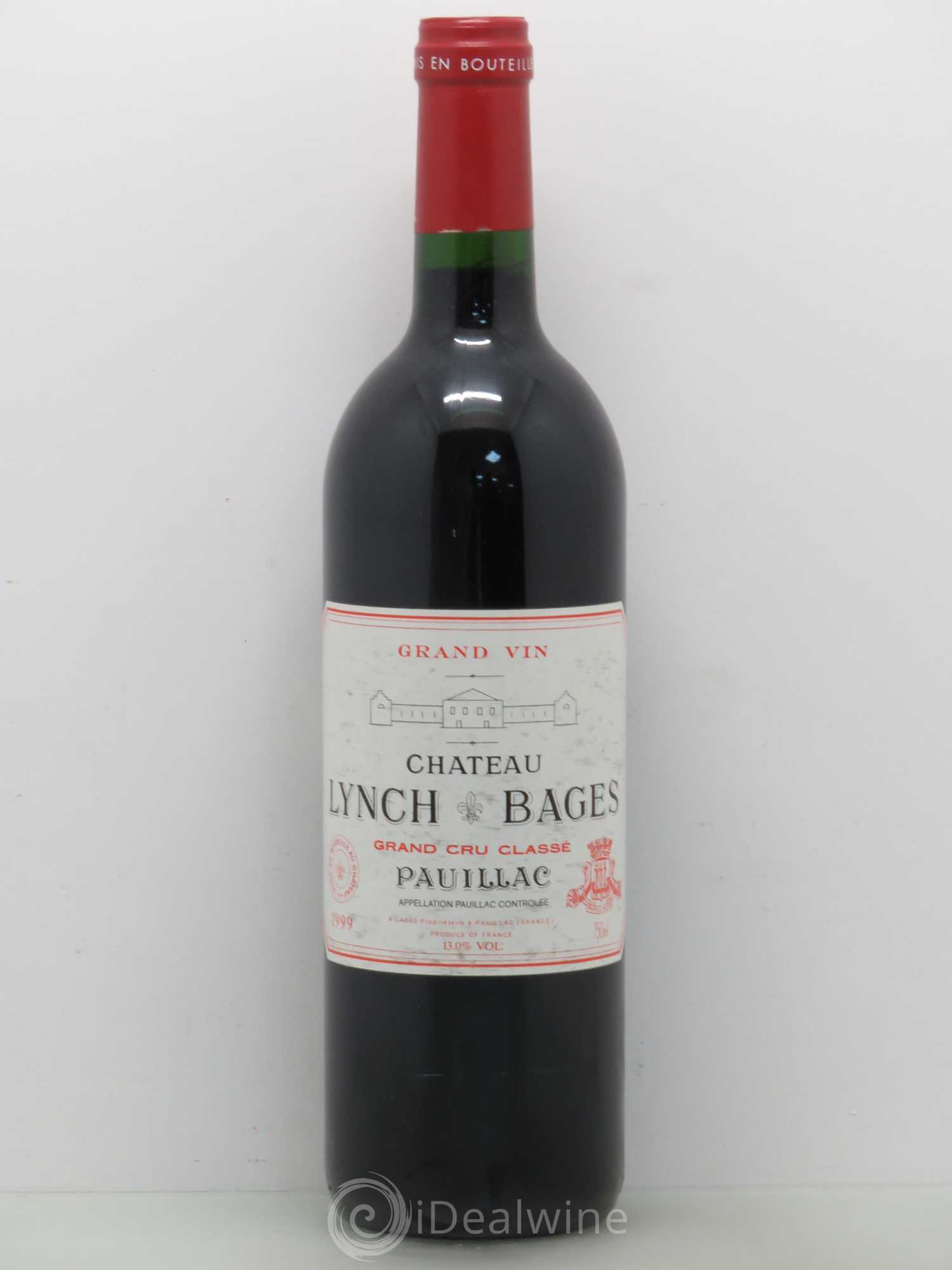 Château Lynch Bages 5ème Grand Cru Classé 1999 - Lot de 1 bouteille - 0