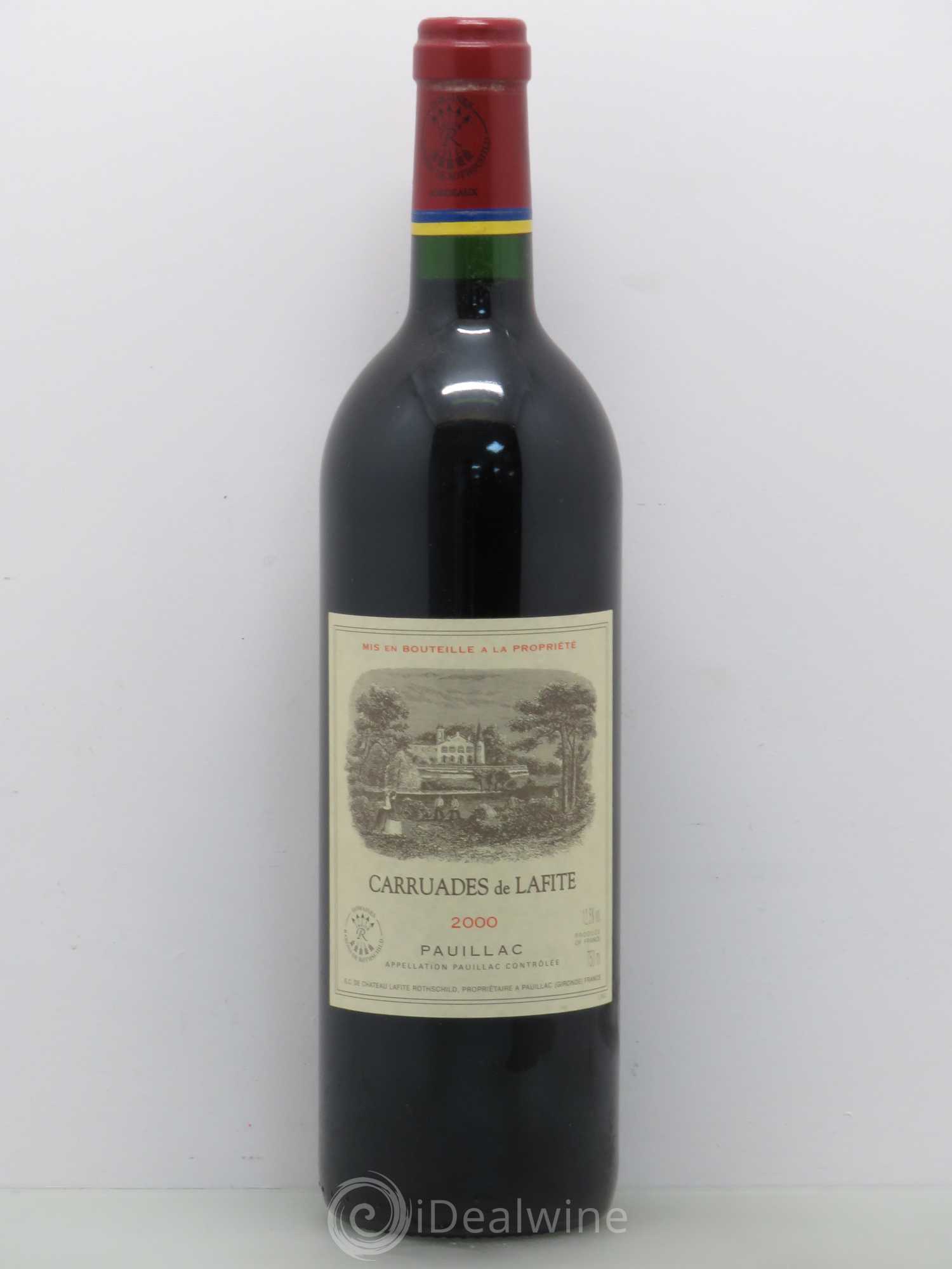 Carruades de Lafite Rothschild Second Vin 2000 - Lot de 1 bouteille - 0