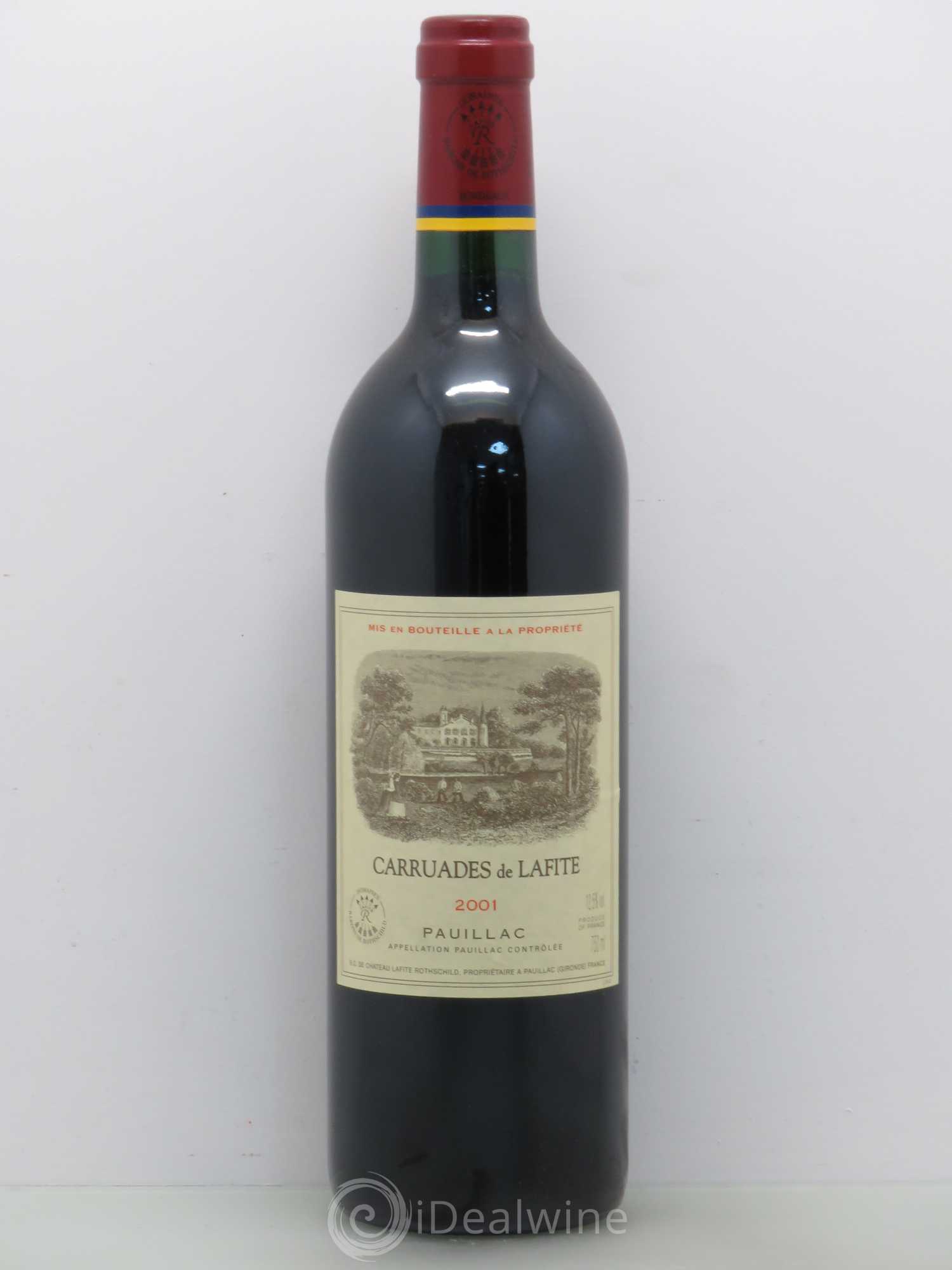 Carruades de Lafite Rothschild Second Vin 2001 - Lot de 1 bouteille - 0