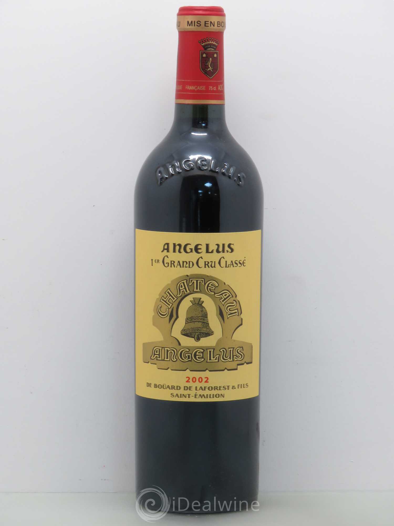 Château Angélus 1er Grand Cru Classé A 2002 - Lot de 1 bouteille - 0