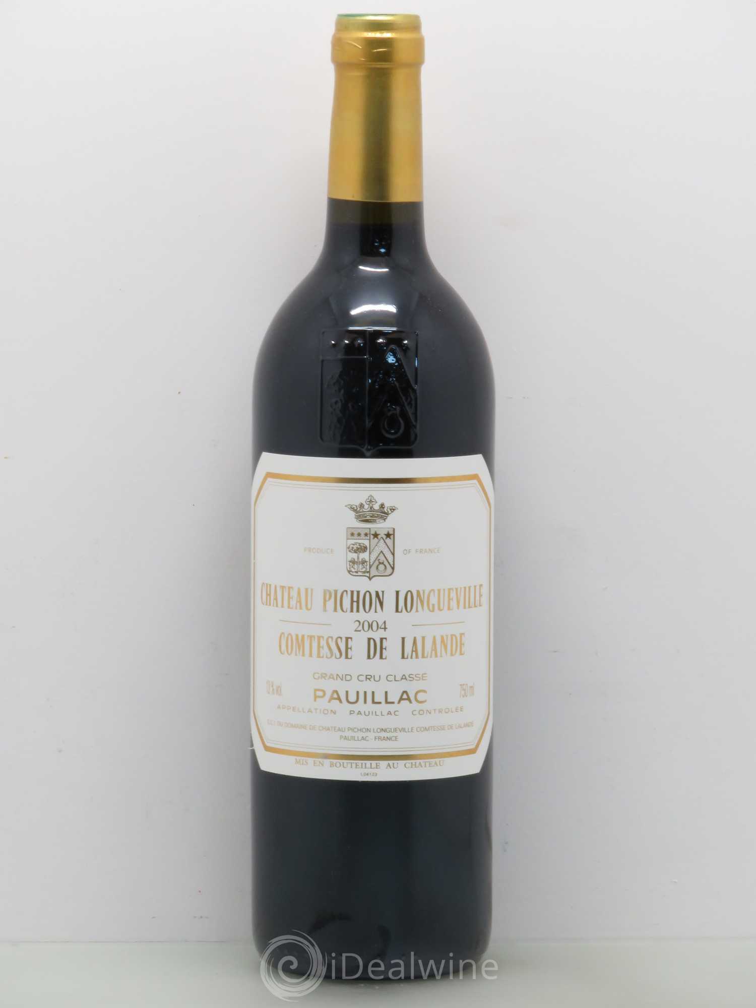Château Pichon Longueville Comtesse de Lalande 2ème Grand Cru Classé 2004 - Lot de 1 bouteille - 0
