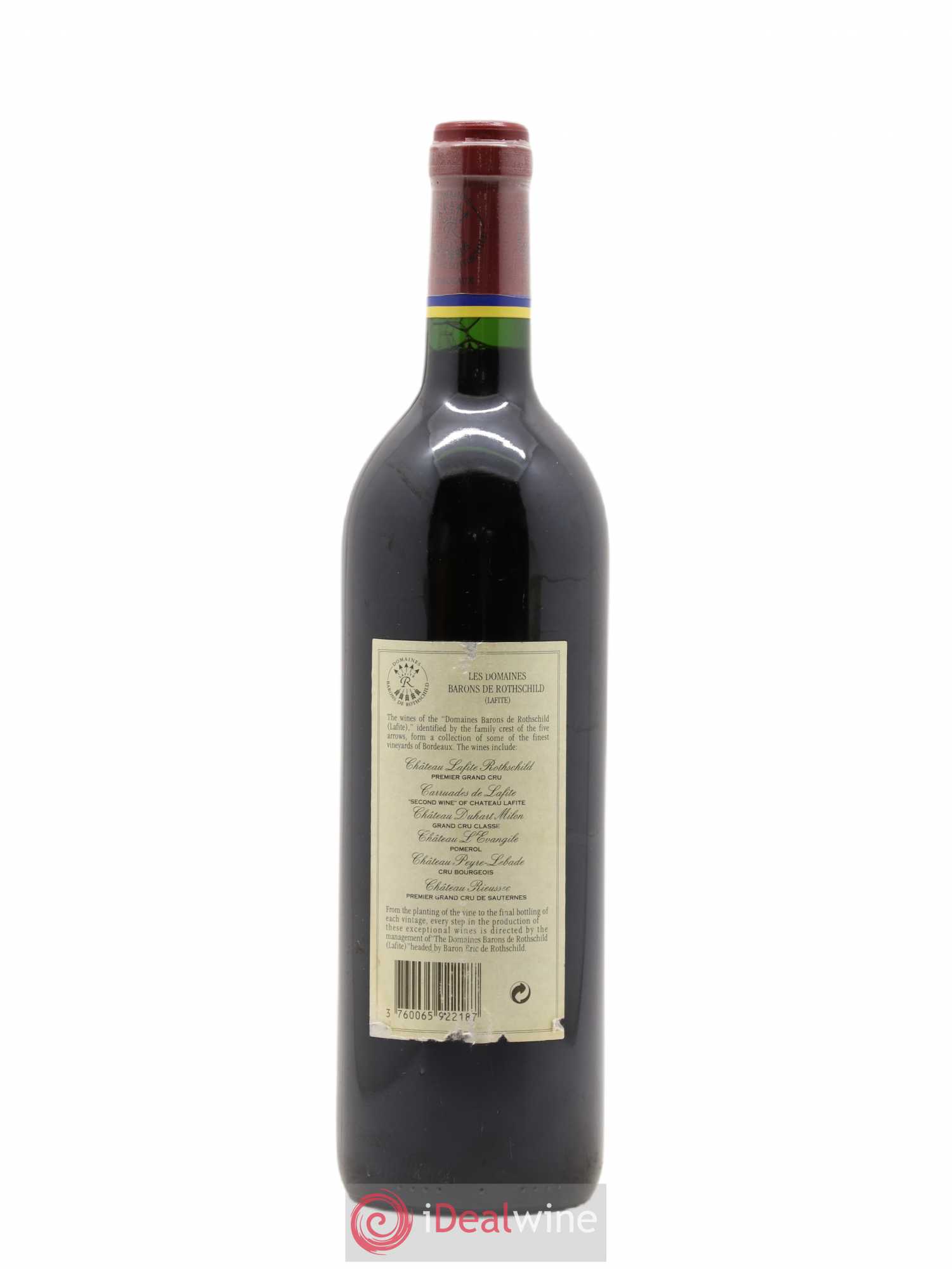 Carruades de Lafite Rothschild Second Vin 2000 - Lot de 1 bouteille - 1