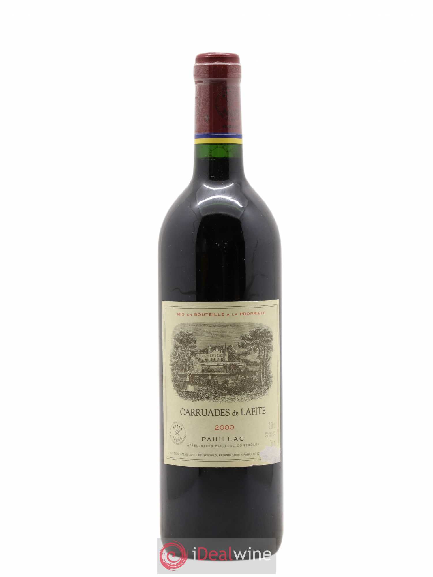 Carruades de Lafite Rothschild Second Vin 2000 - Lot de 1 bouteille - 0