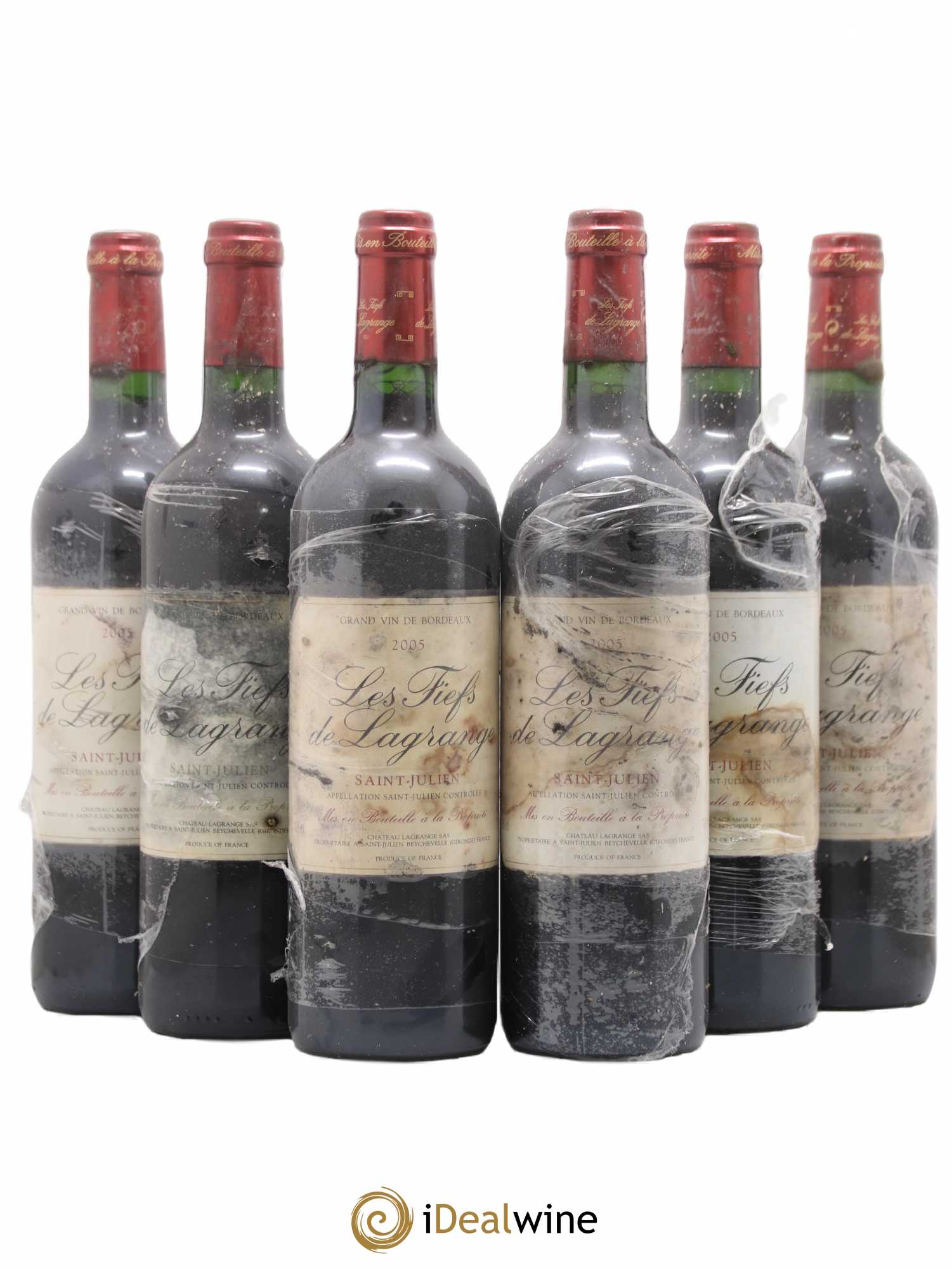 Les Fiefs de Lagrange Second Vin 2005 - Lot de 6 bouteilles - 0
