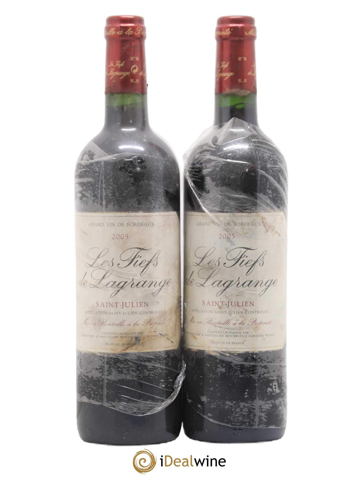 Les Fiefs de Lagrange Second Vin (sans prix de réserve) 2005 - Lot de 2 bouteilles - 0