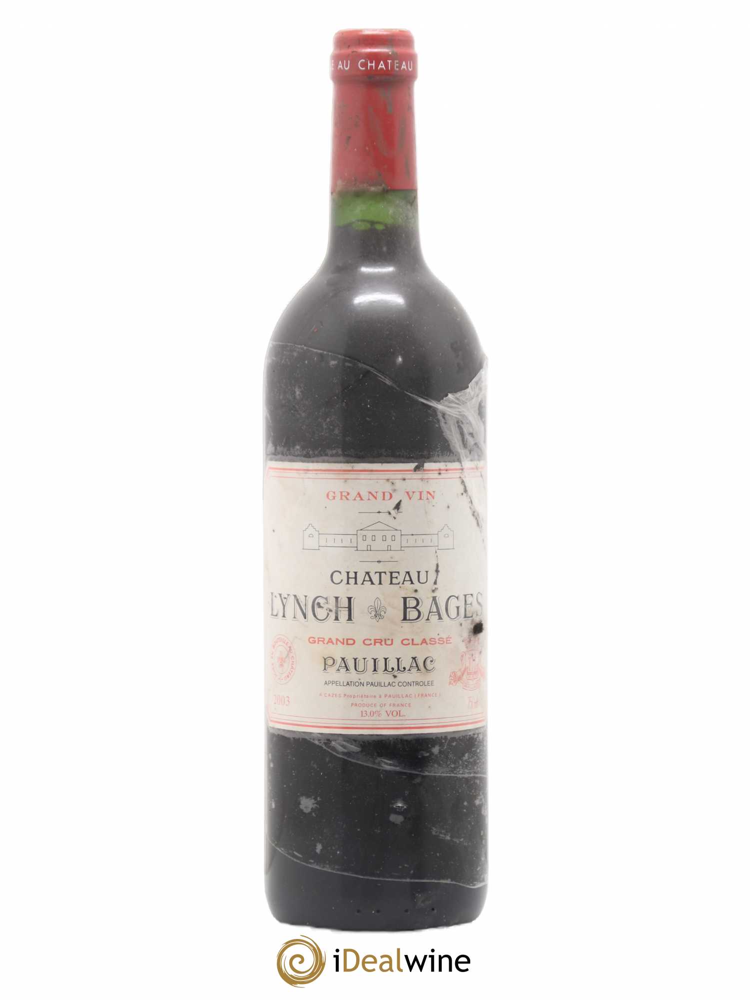 Château Lynch Bages 5ème Grand Cru Classé 2003 - Lot de 1 bouteille - 0