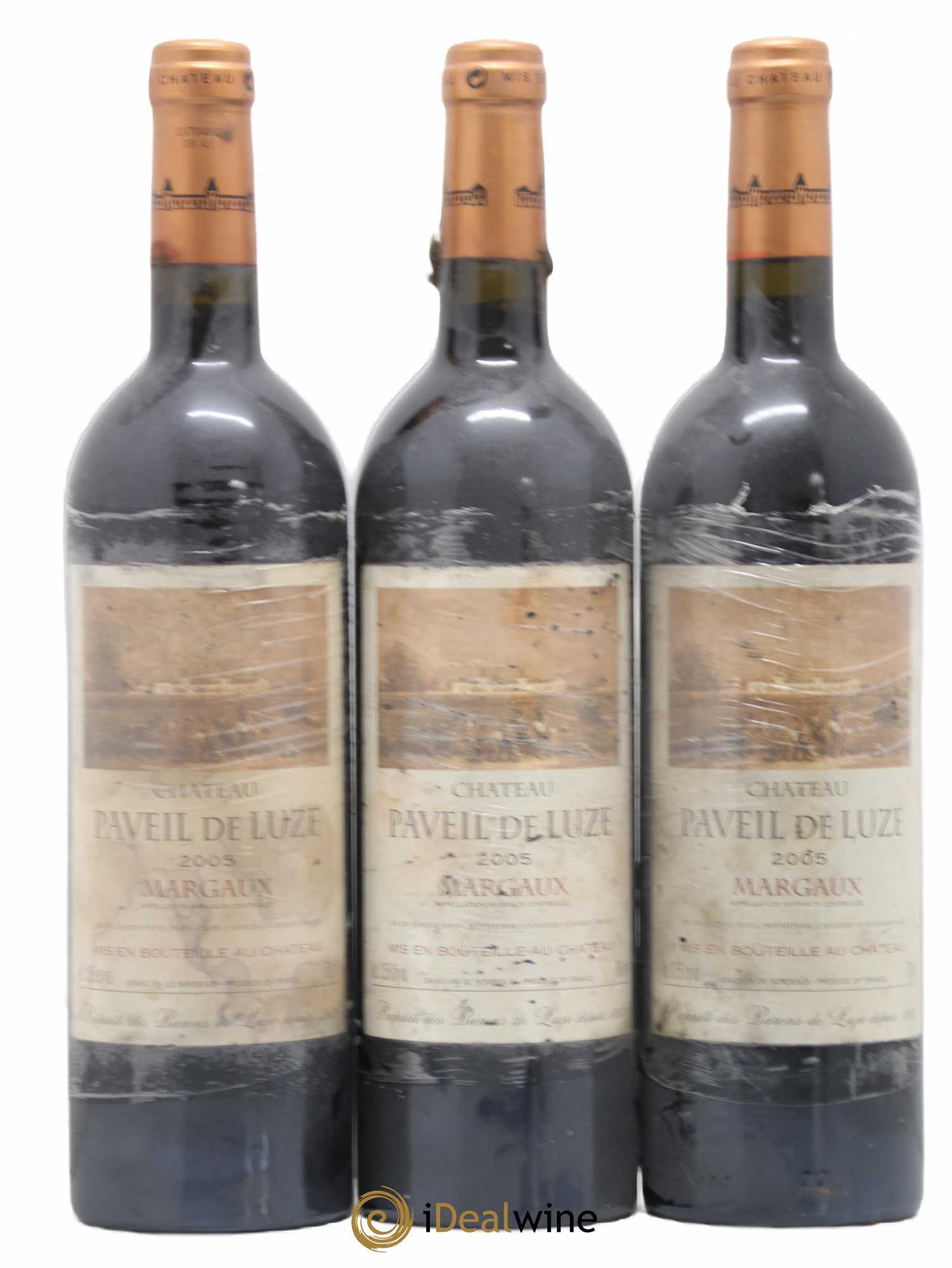 Château Paveil de Luze Cru Bourgeois 2005 - Lot de 3 bouteilles - 0