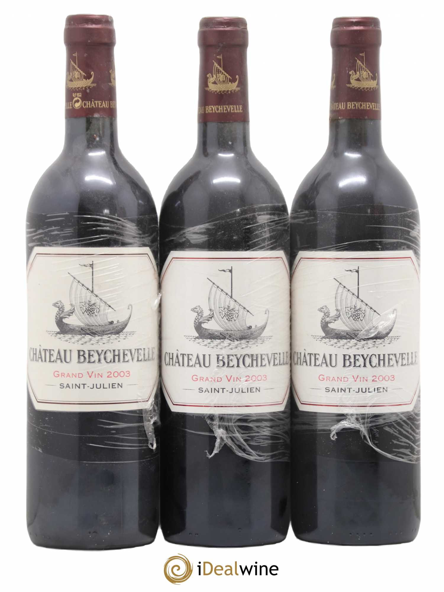 Château Beychevelle 4ème Grand Cru Classé 2003 - Lot de 6 bouteilles - 2