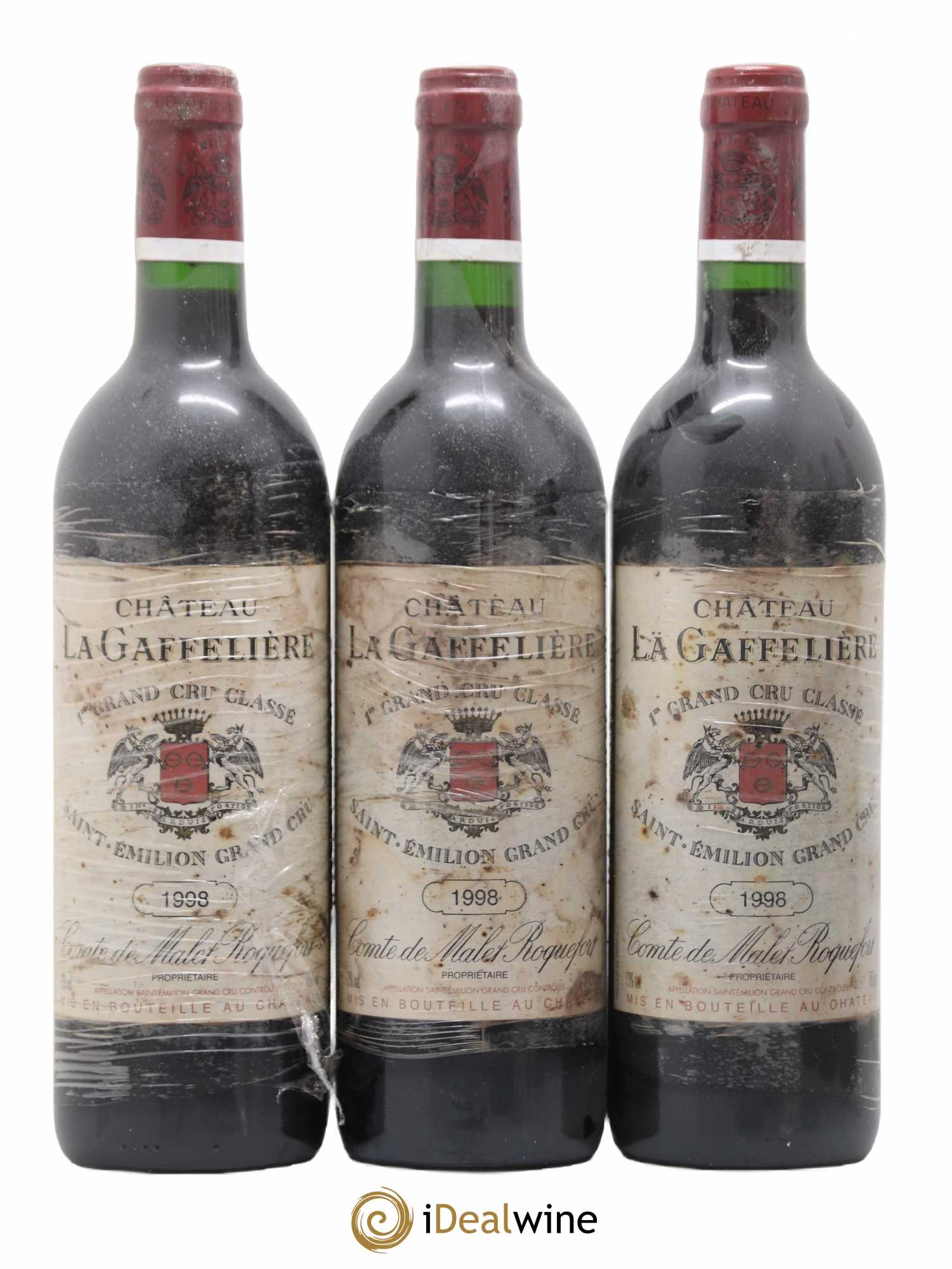 Château la Gaffelière 1er Grand Cru Classé B 1998 - Lotto di 6 bottiglie - 1